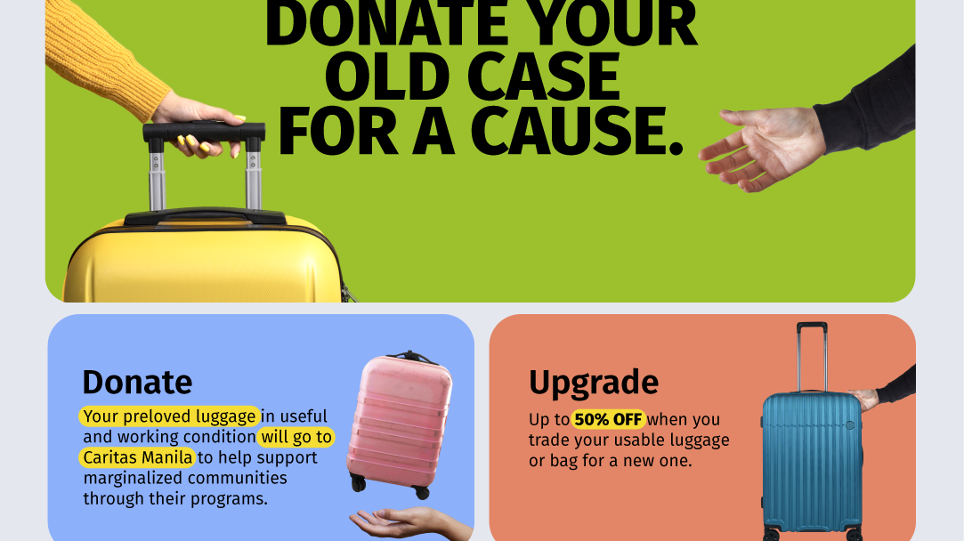 Donate Your Old Case for a Cause with The Travel Club!