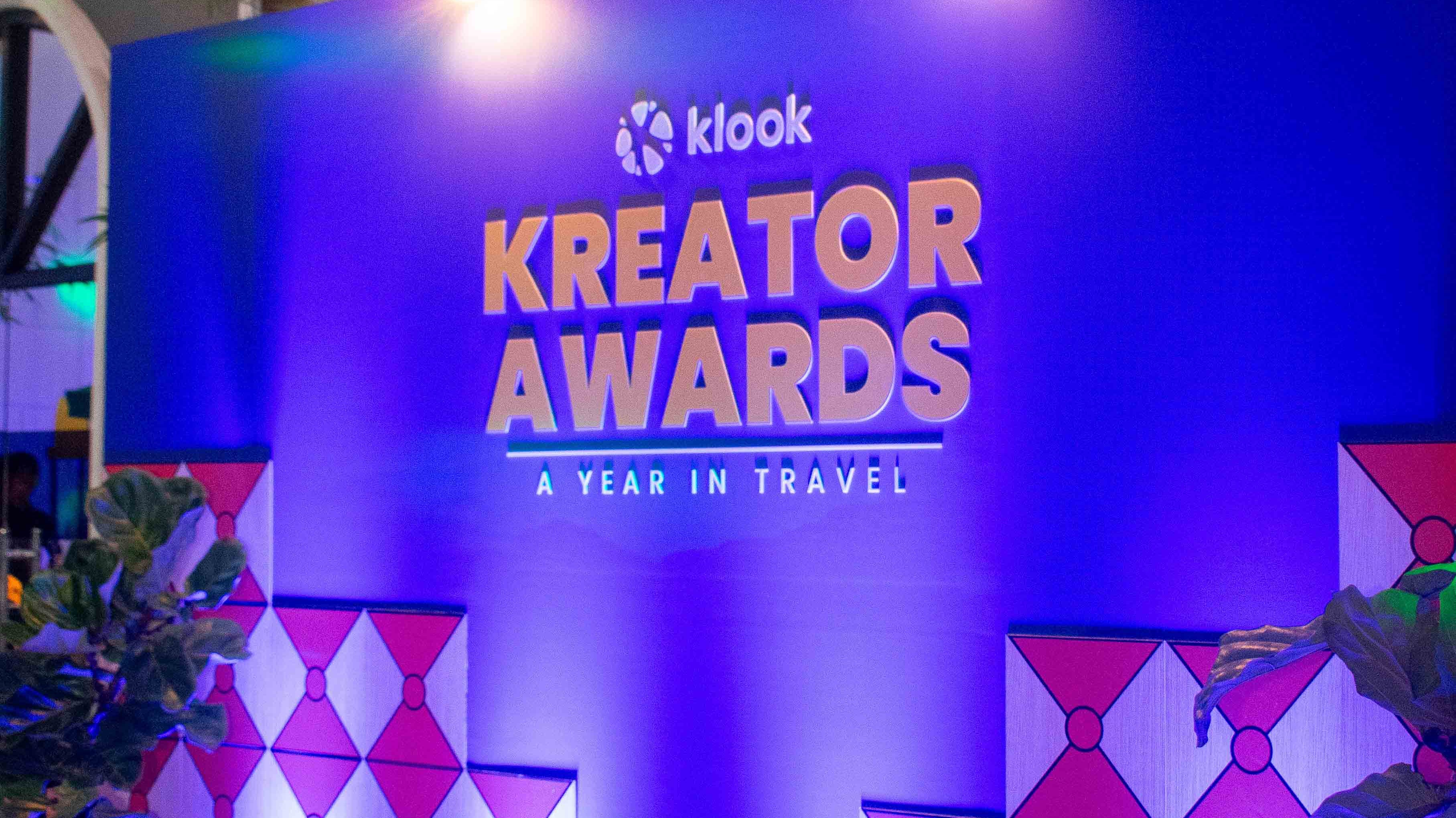 The Travel Club Celebrates Globetrotters at The First Ever Klook Kreator Awards