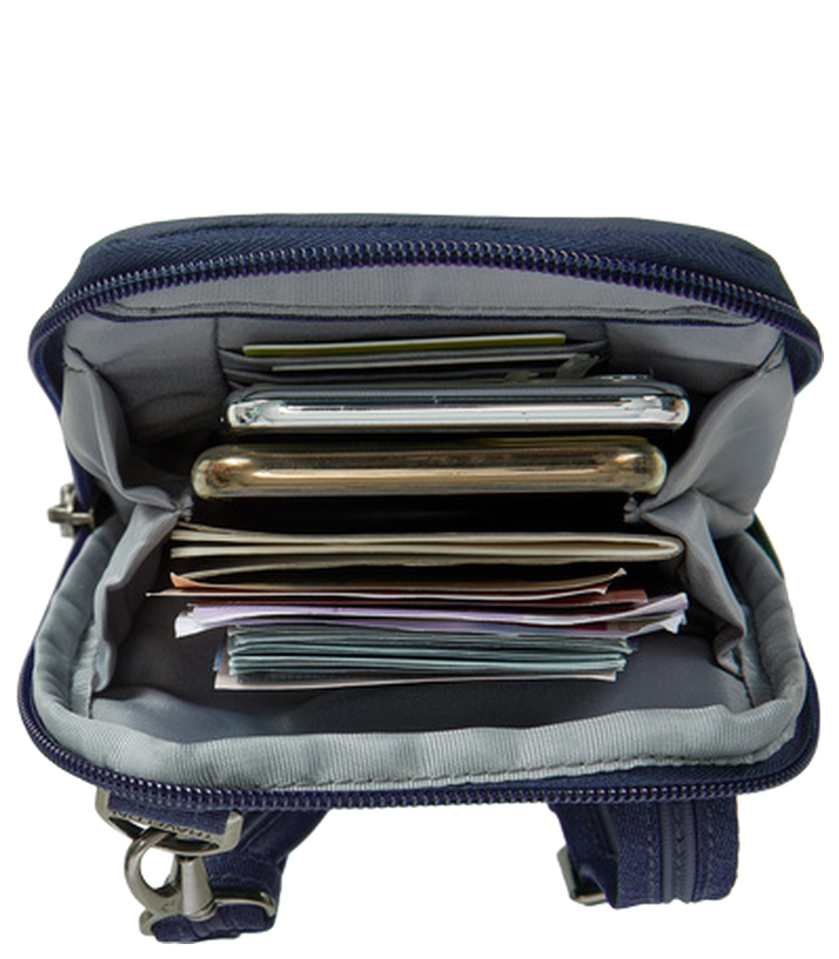 TRAVELONMetro Stadium Mini Crossbody - Heather Navy