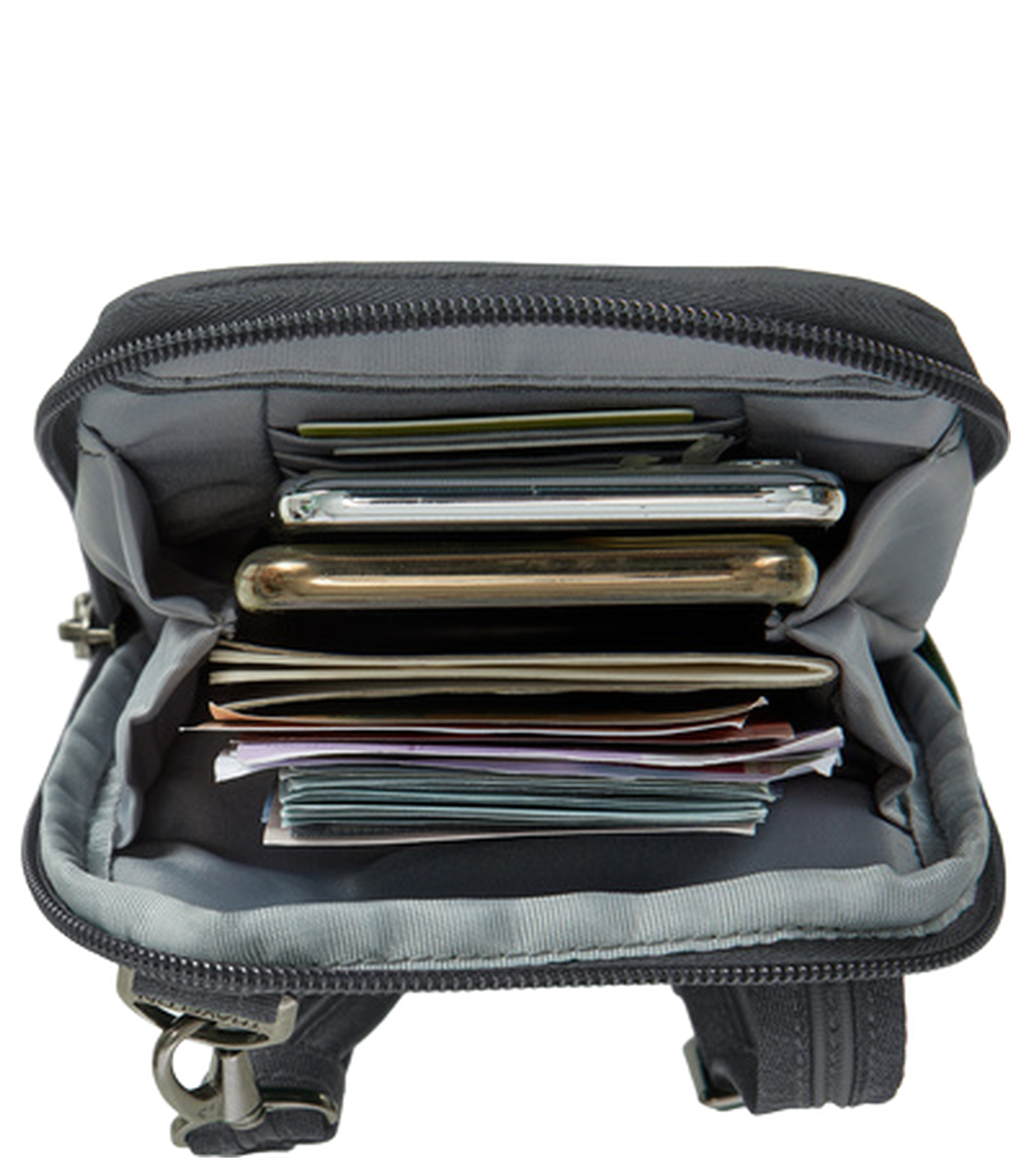 TRAVELONMetro Stadium Mini Crossbody - Heather Gray
