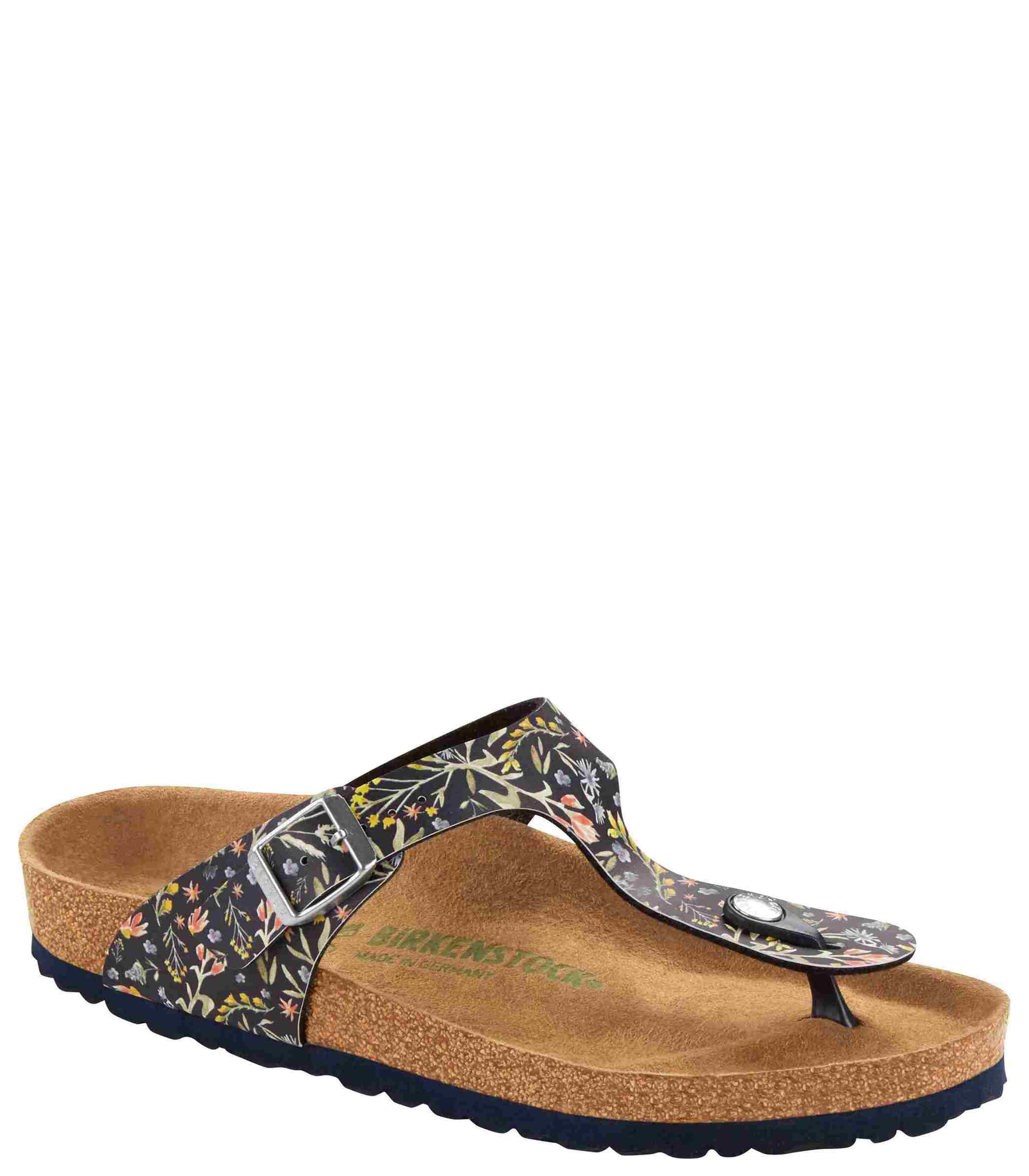 BIRKENSTOCKGizeh Womens Watercolor Flwr Nvy