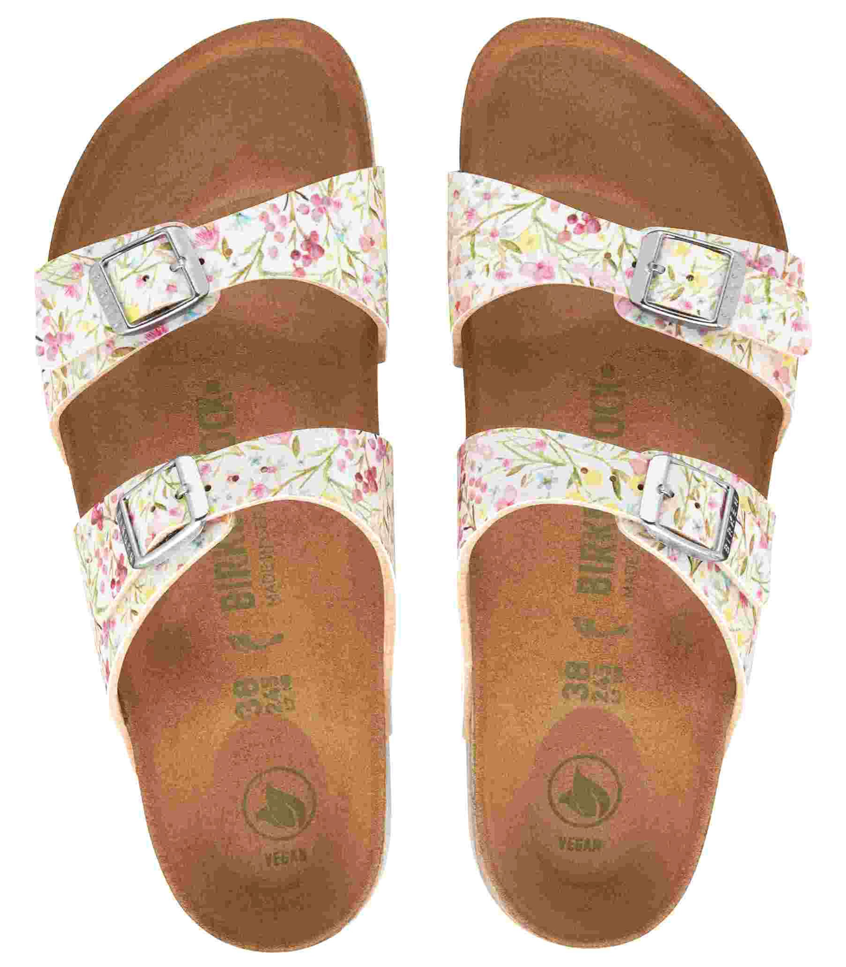 BIRKENSTOCKSydney Womens Watercolor Flwr Wht