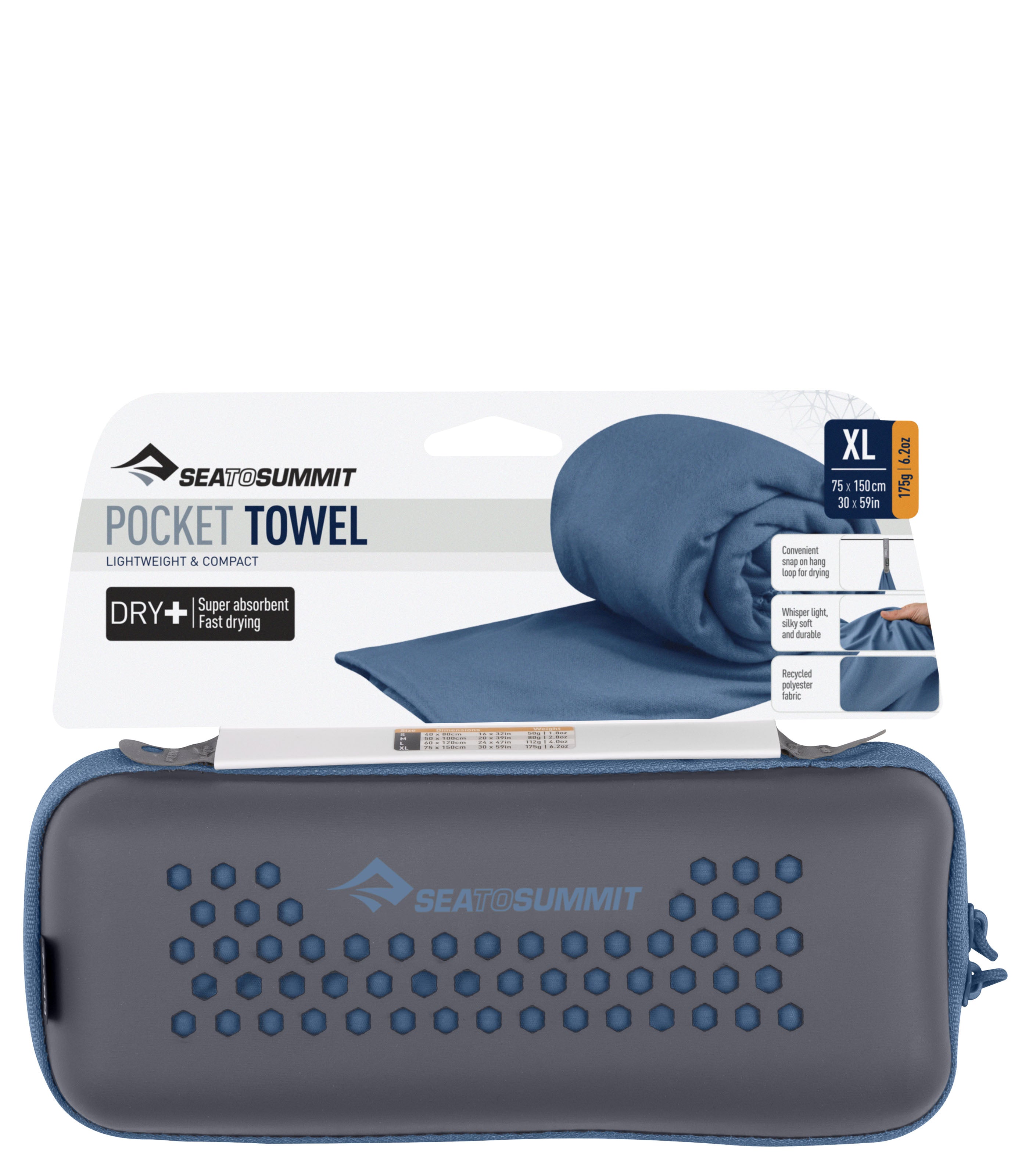 SEA TO SUMMIT PTY LTDPocket Towel X-Large - Moonlight