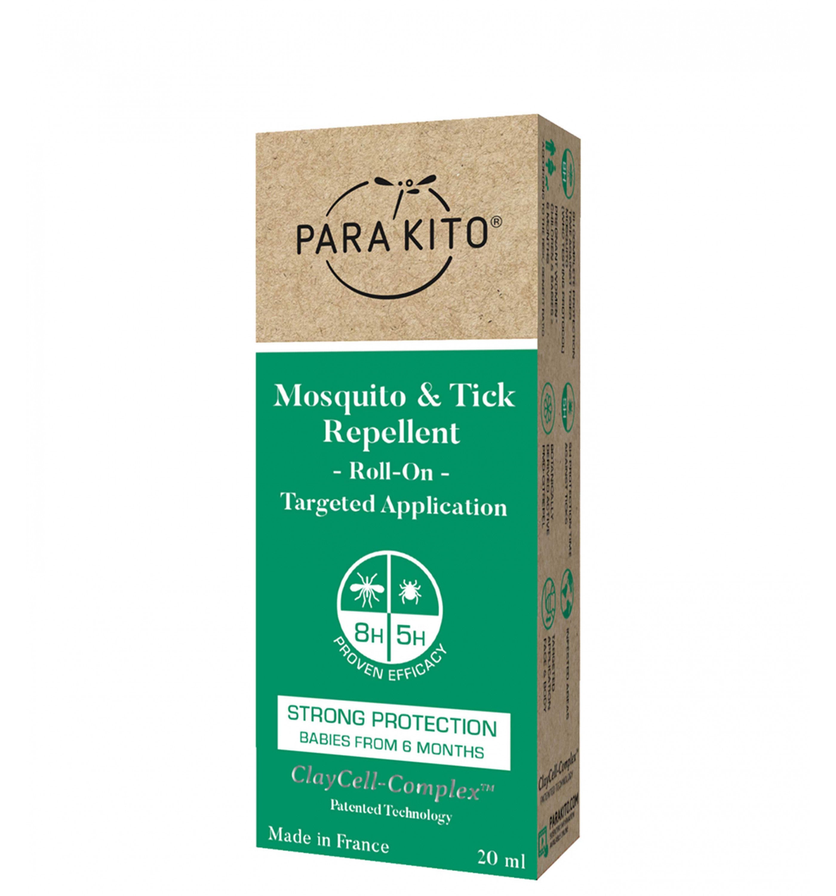 PARAKITOMosquito & Tick Repellent 20Ml Roll-On Strong Protection Roll-On
