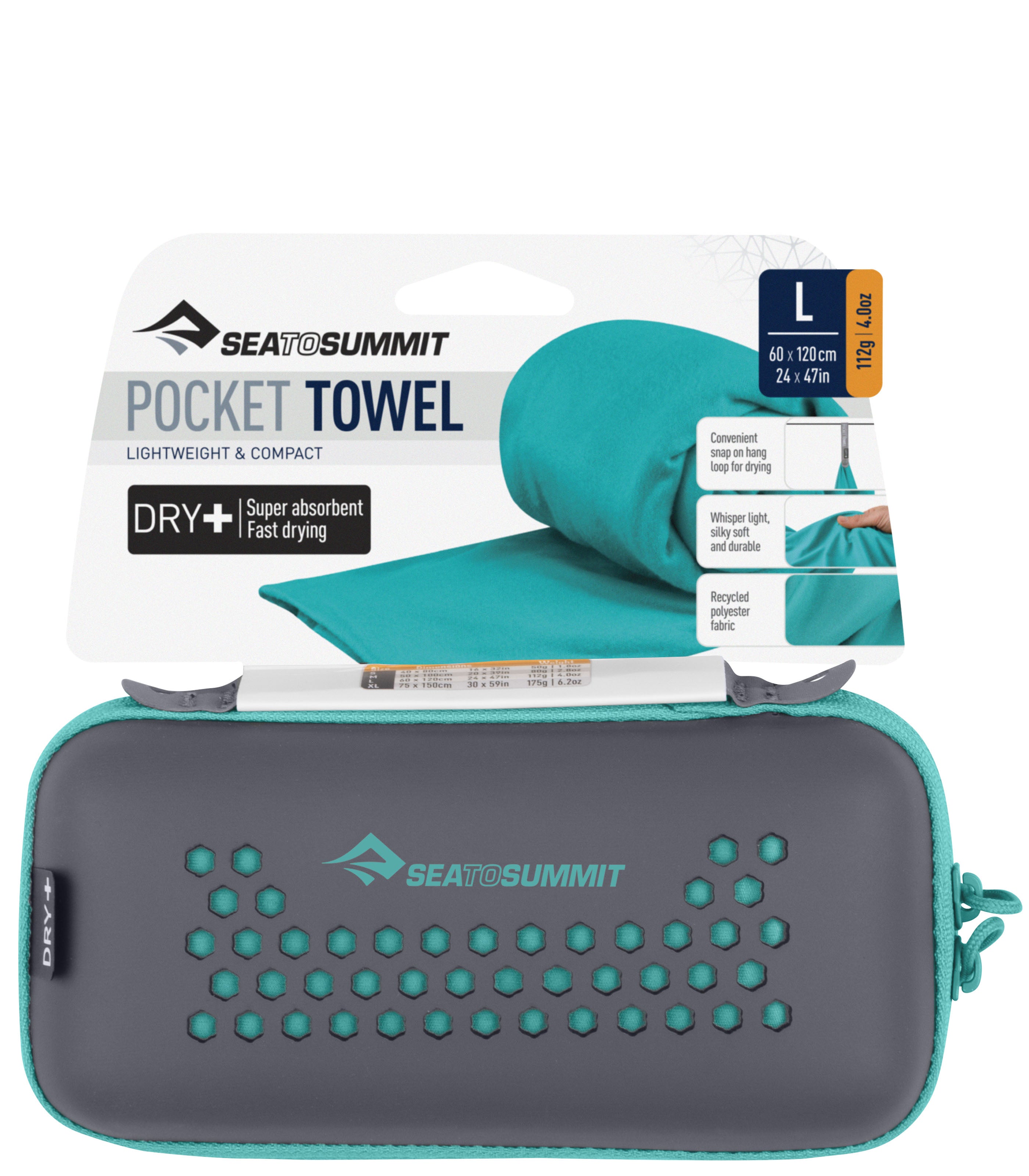 SEA TO SUMMIT PTY LTDPocket Towel Large - Baltic Blue