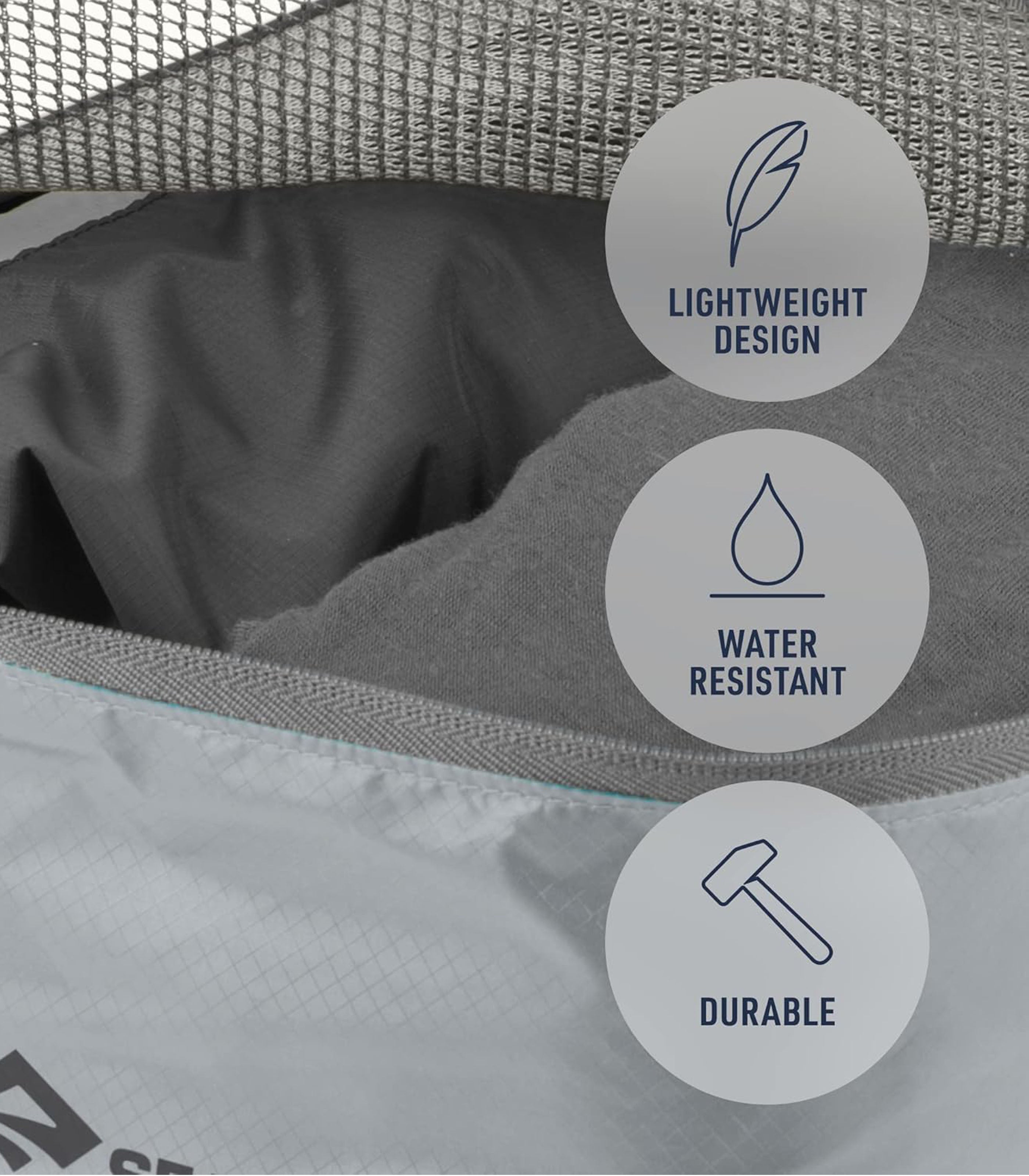 SEA TO SUMMIT PTY LTDUltra-Sil Garment Mesh Bag Medium - High Rise Grey