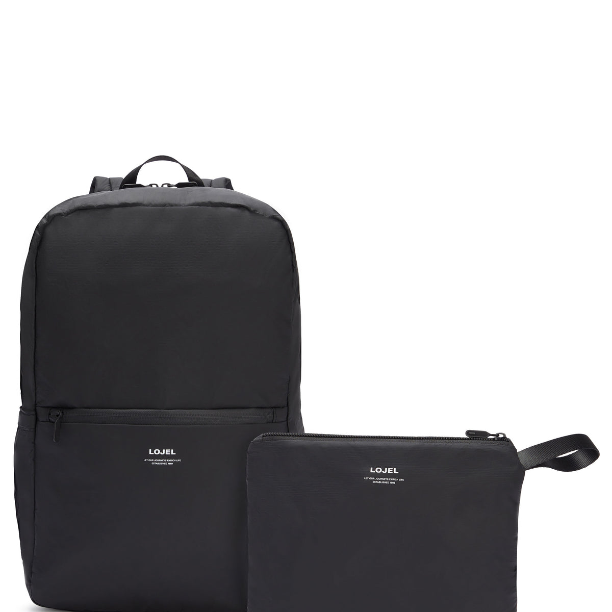 Slash Series Foldable Travel/Daypack Matte Black – The Travel Club PH