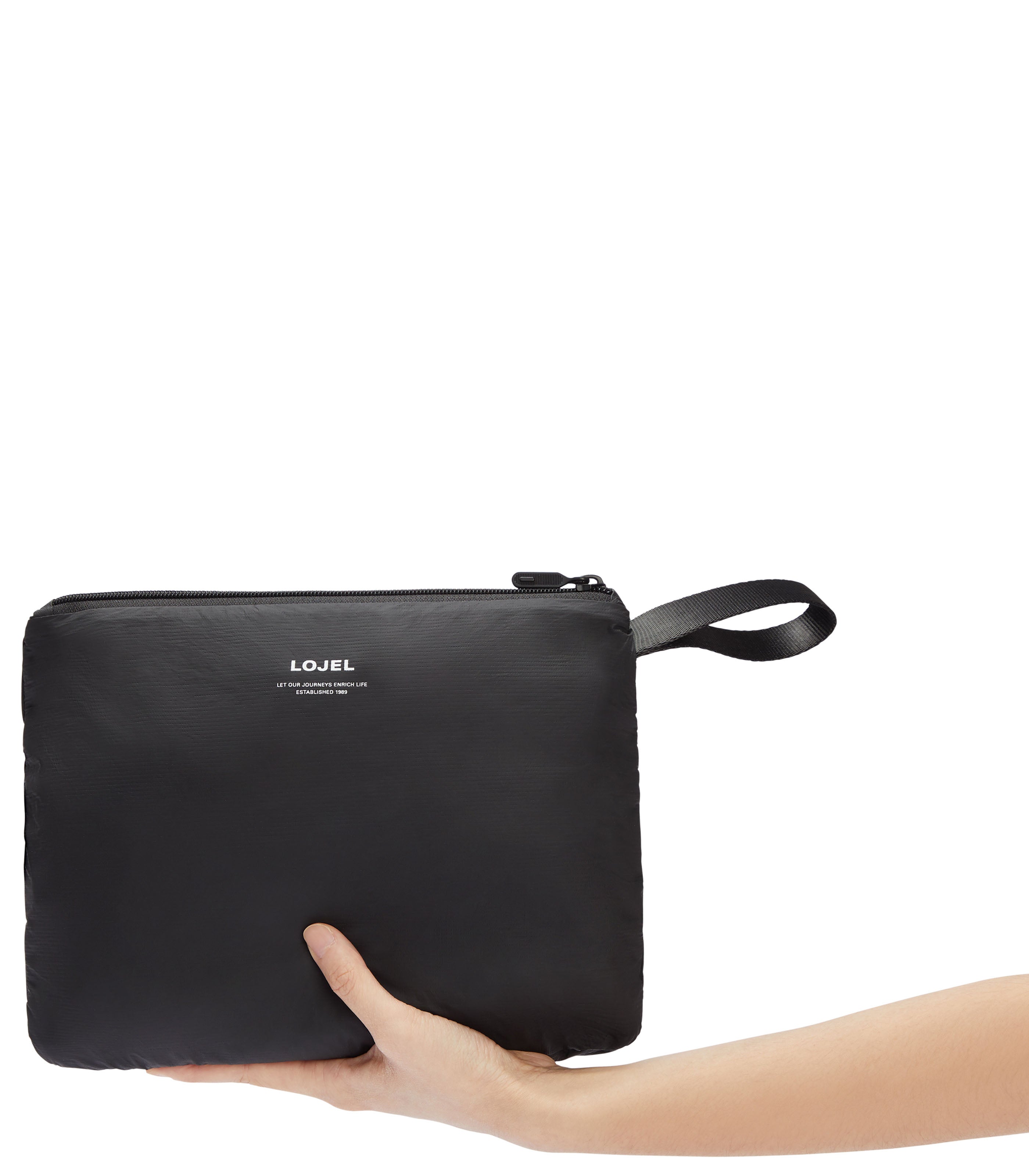 LOJELSlash Series Foldable Travel/Daypack Matte Black