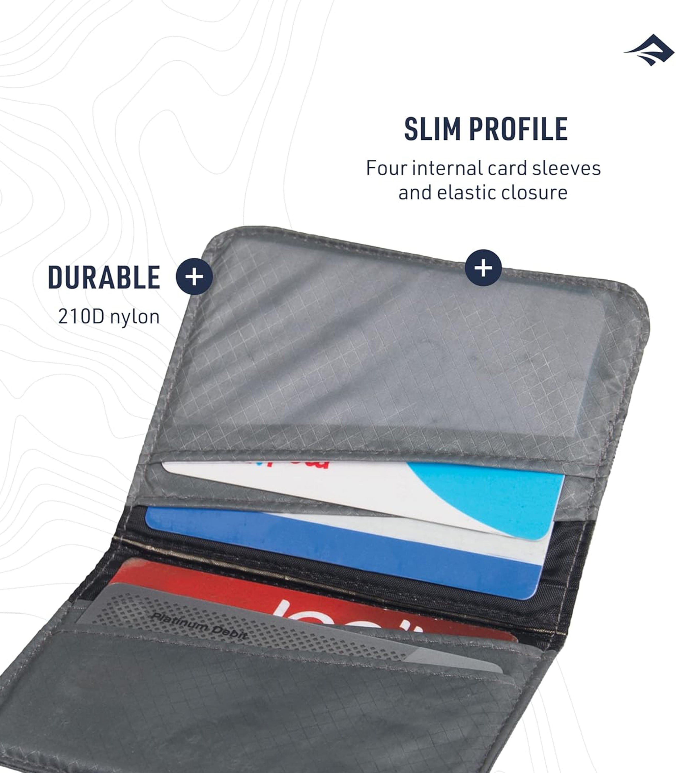 SEA TO SUMMIT PTY LTDCard Holder with RFID - High Rise Grey