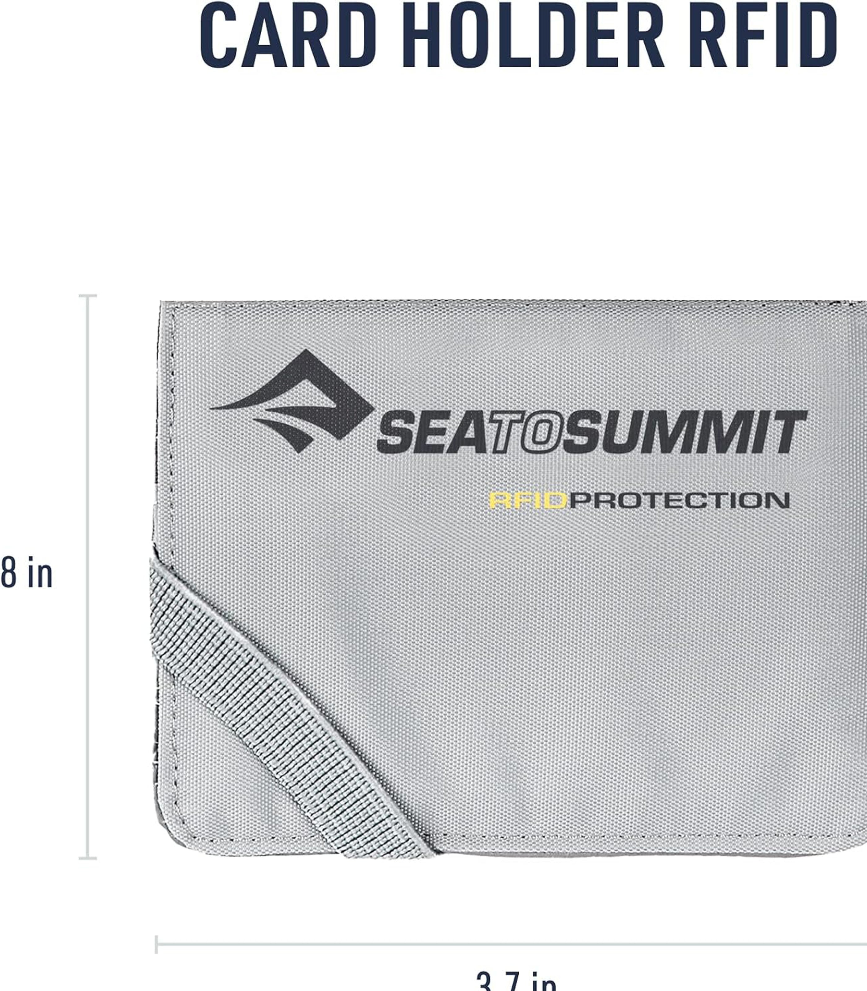 SEA TO SUMMIT PTY LTDCard Holder with RFID - High Rise Grey