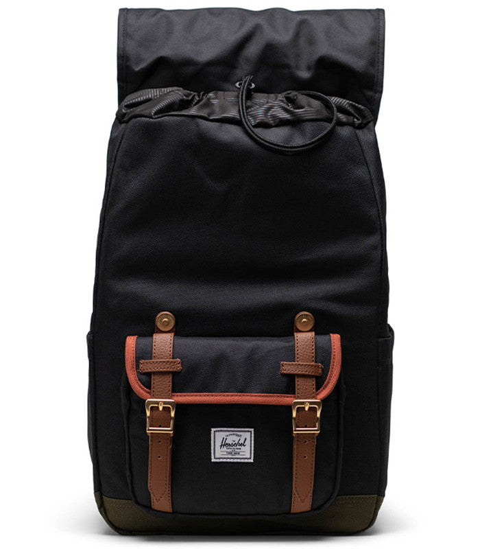 HERSCHELHerschel Little America Mid Black/Ivy Green/Chutney Backpack