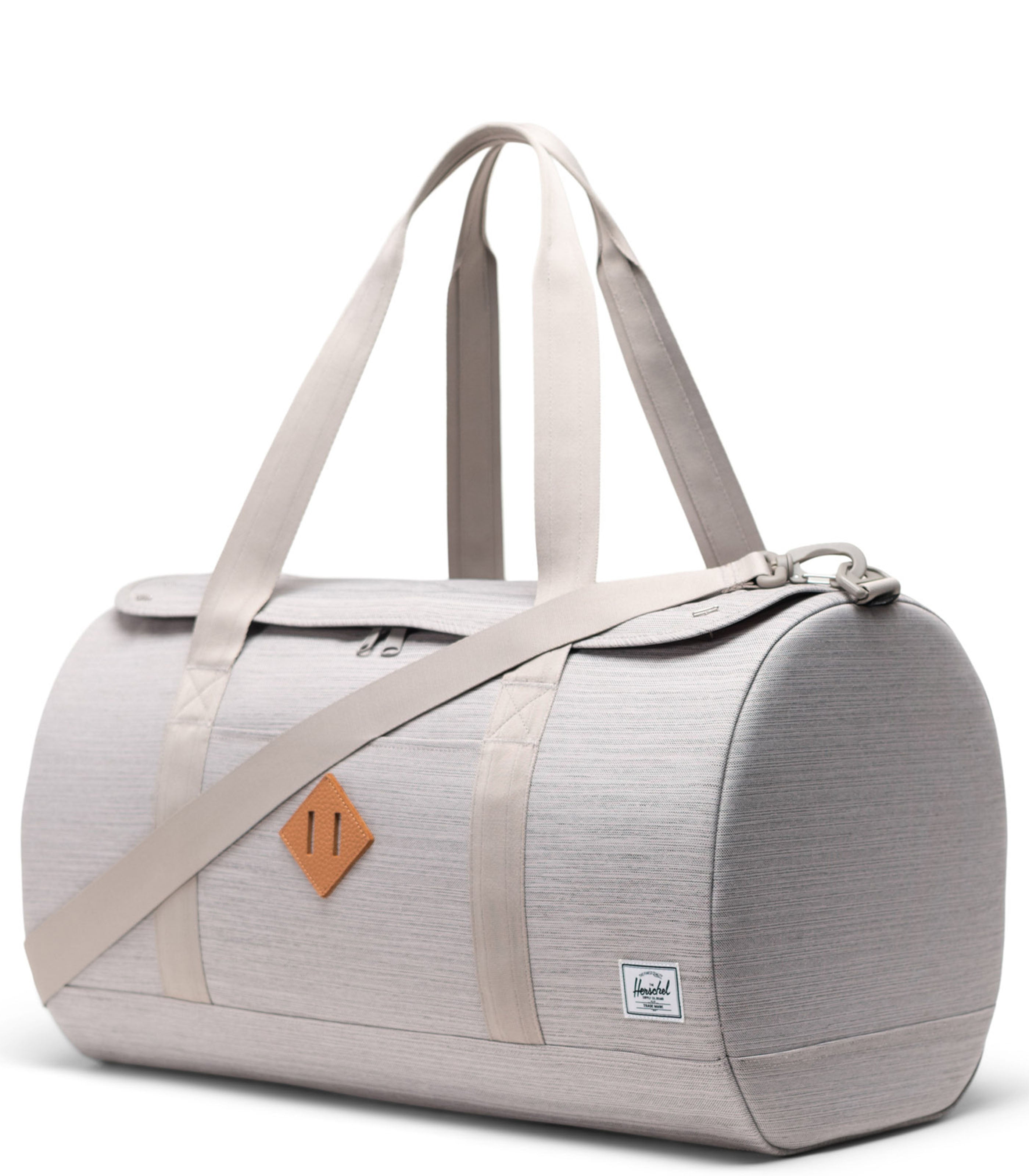 HERSCHELHerschel Heritage Duffle Light Grey Crosshatch Duffle