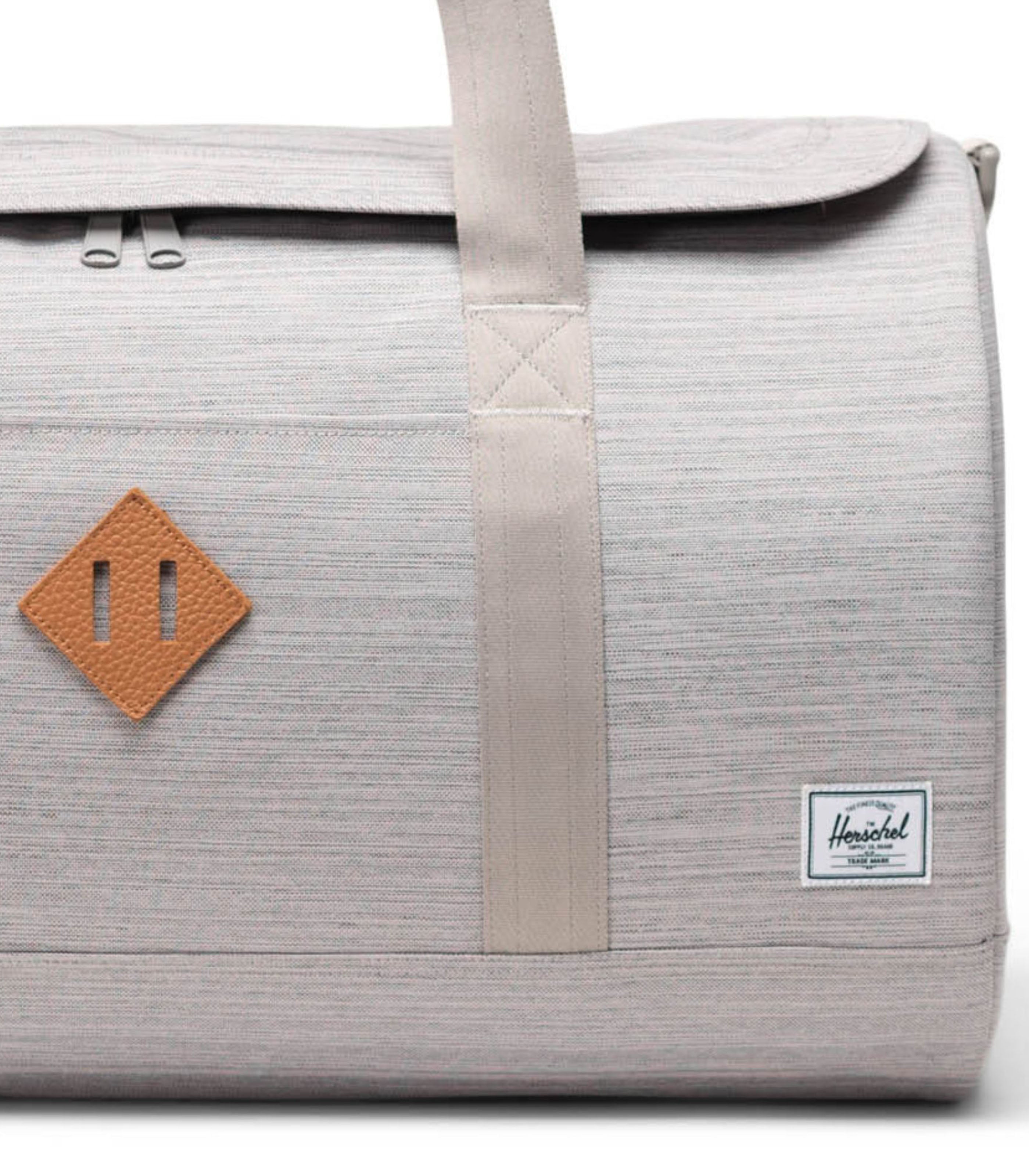 HERSCHELHerschel Heritage Duffle Light Grey Crosshatch Duffle
