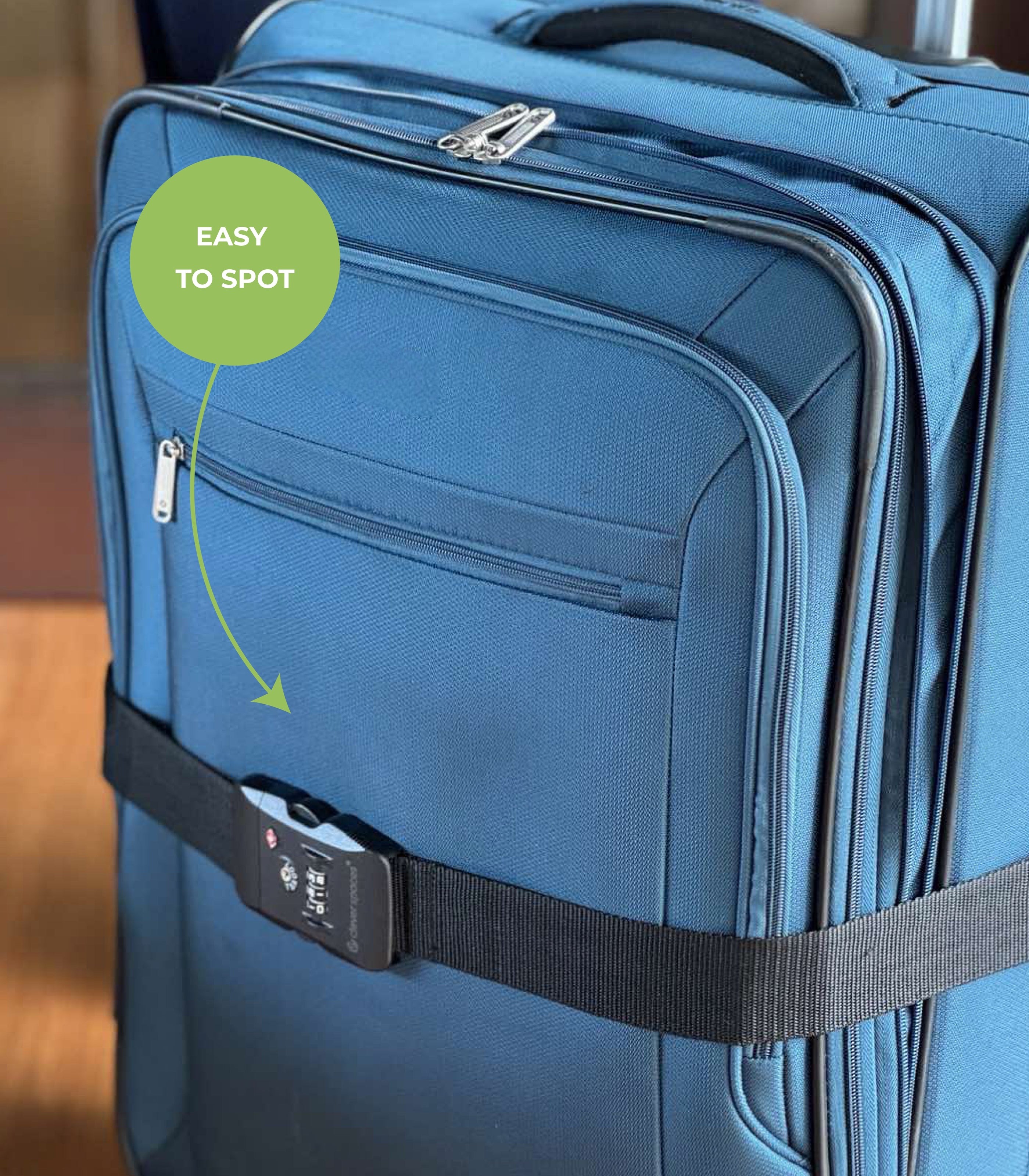 CLEVER SPACESLuggage Strap With Combination Lock