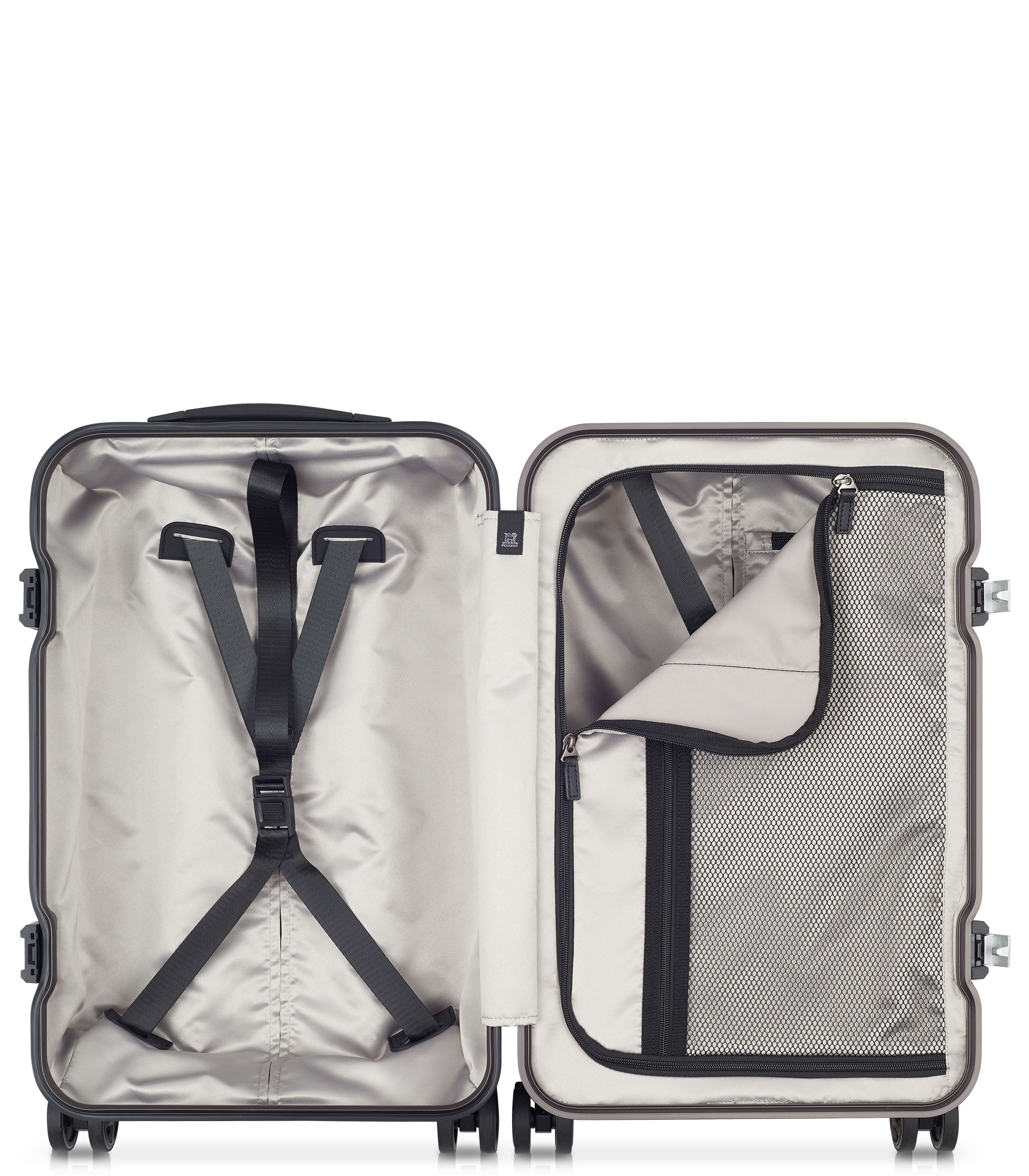PEUGEOTPEUGEOT VOYAGES ANTHRACITE 55CM (SMALL) LUGGAGE