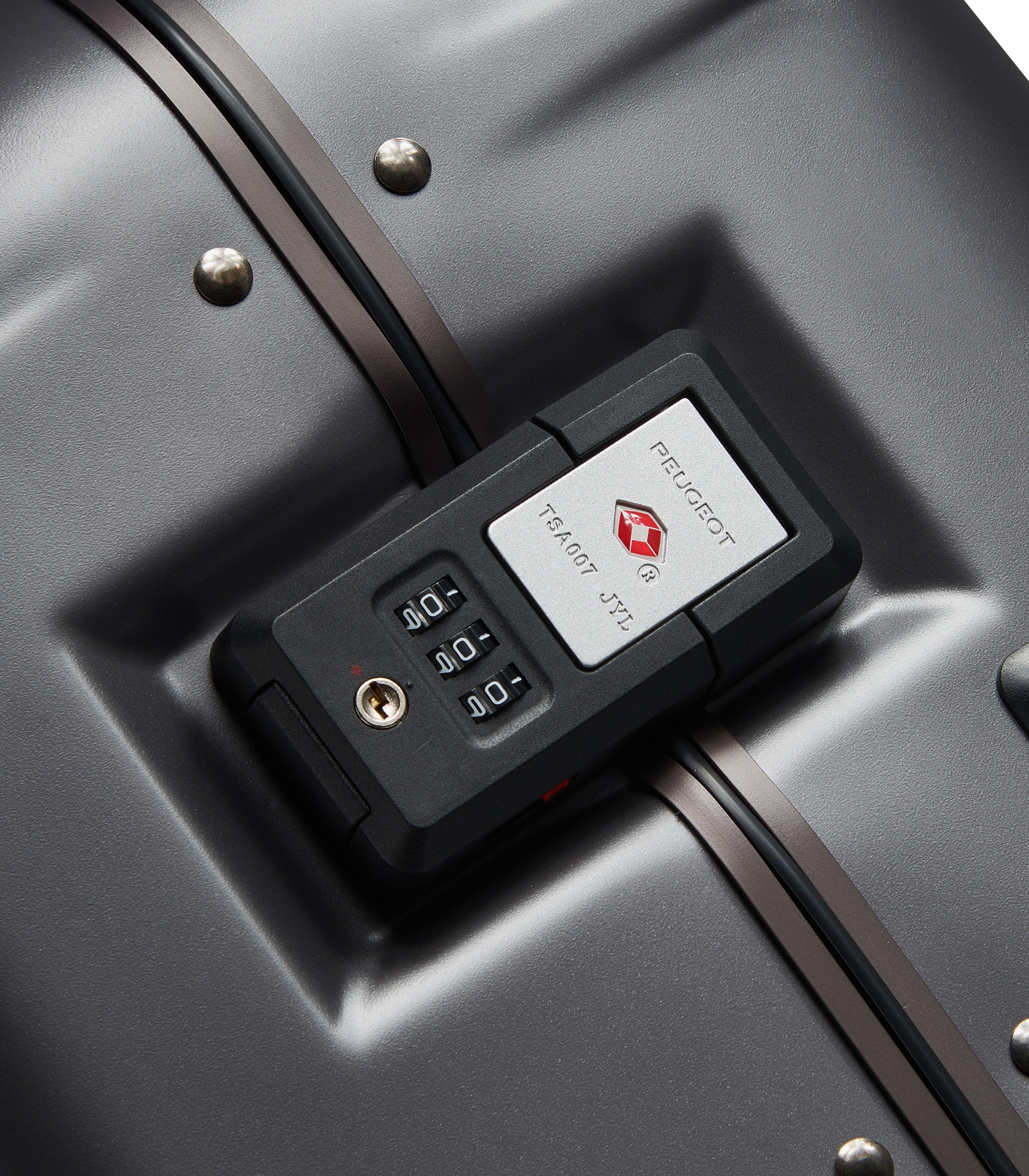 PEUGEOTPEUGEOT VOYAGES ANTHRACITE 55CM (SMALL) LUGGAGE