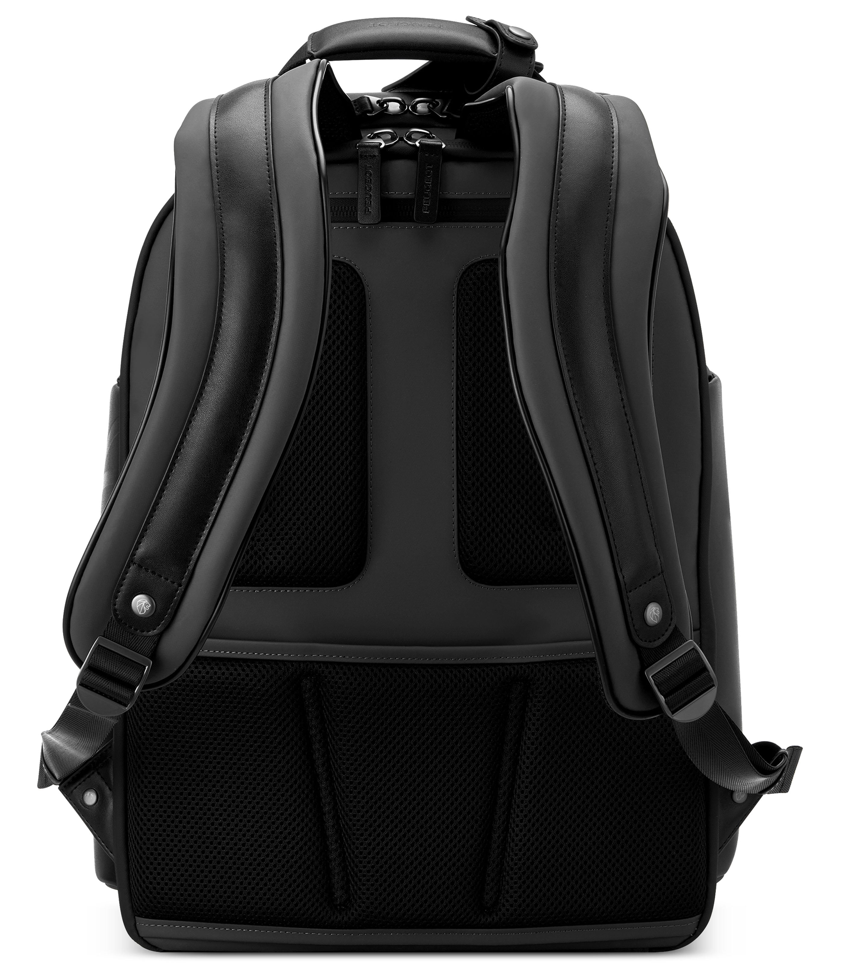 PEUGEOTPEUGEOT VOYAGES BLACK BACKPACK