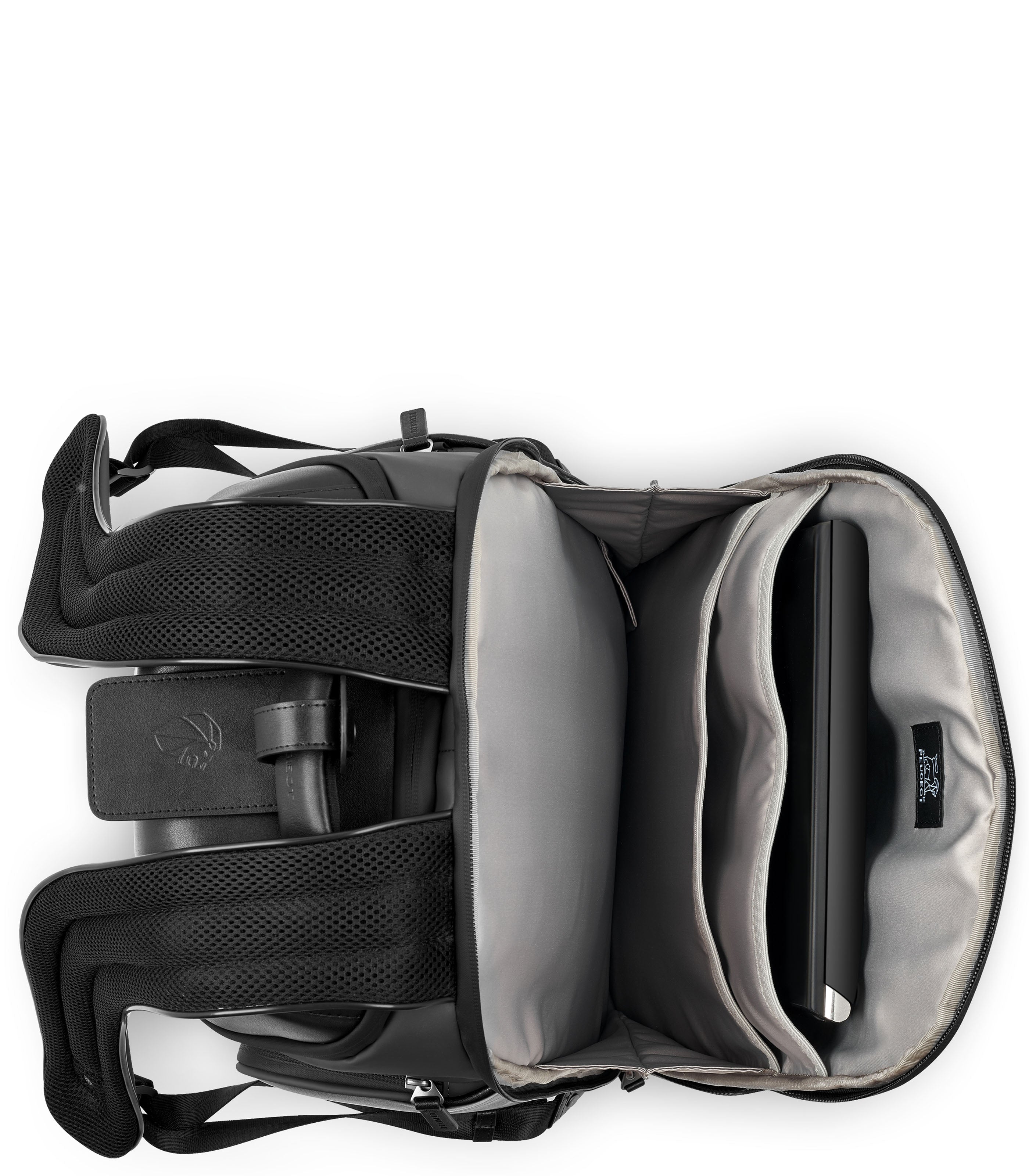 PEUGEOTPEUGEOT VOYAGES BLACK BACKPACK