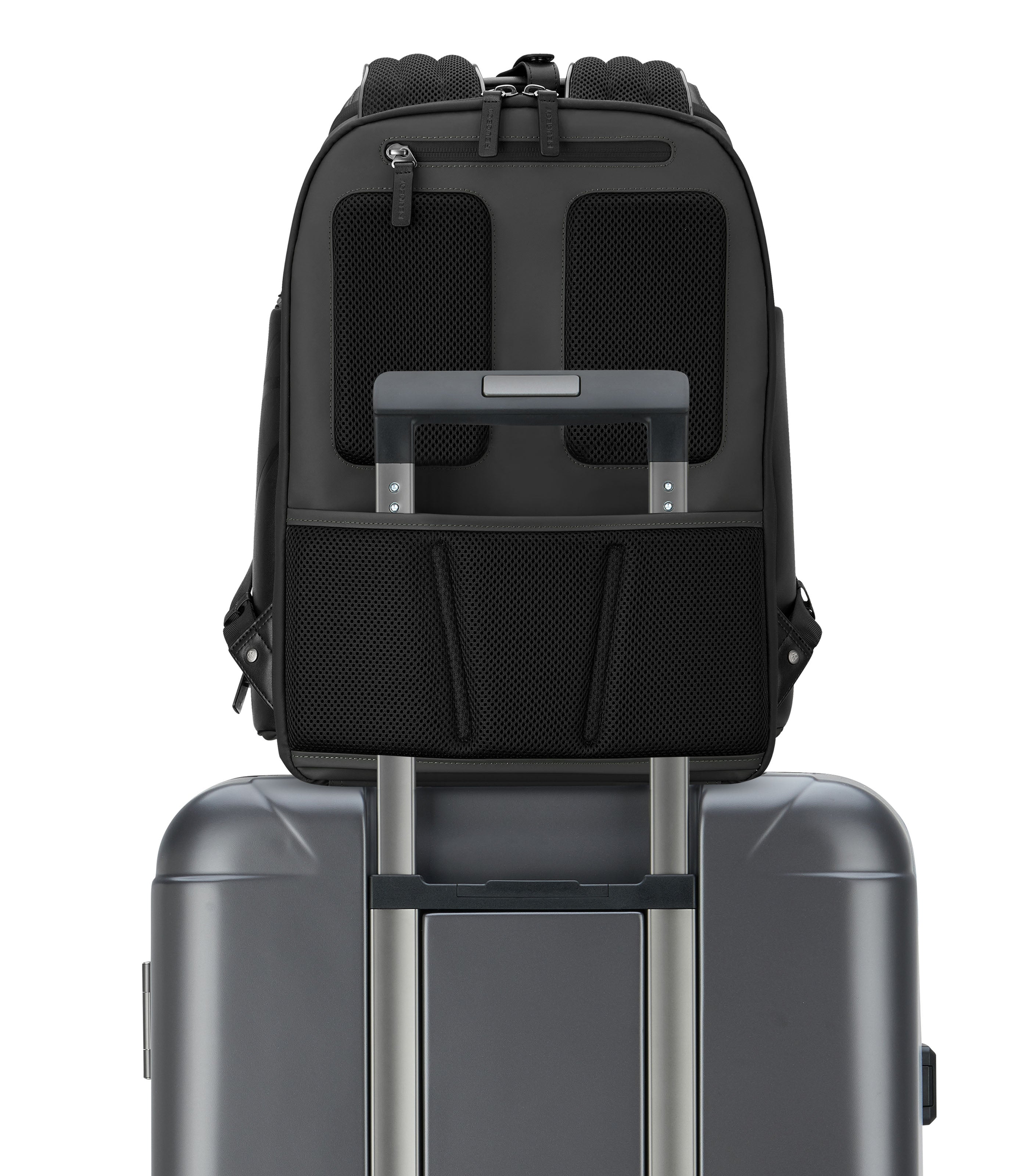 PEUGEOTPEUGEOT VOYAGES BLACK BACKPACK