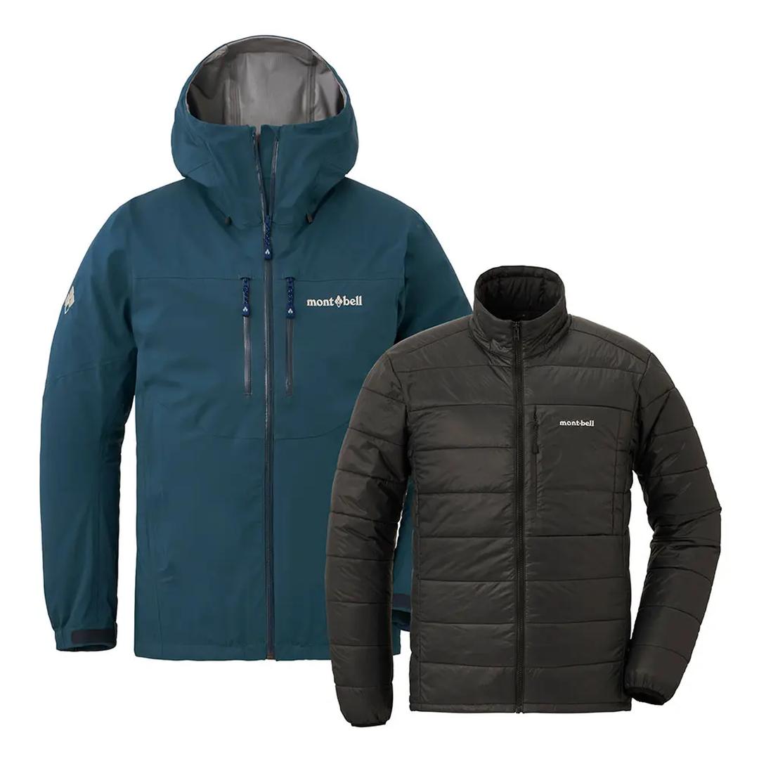 MONTBELL3in1 Fall Line Parka M'S Tri-Climate Jacket