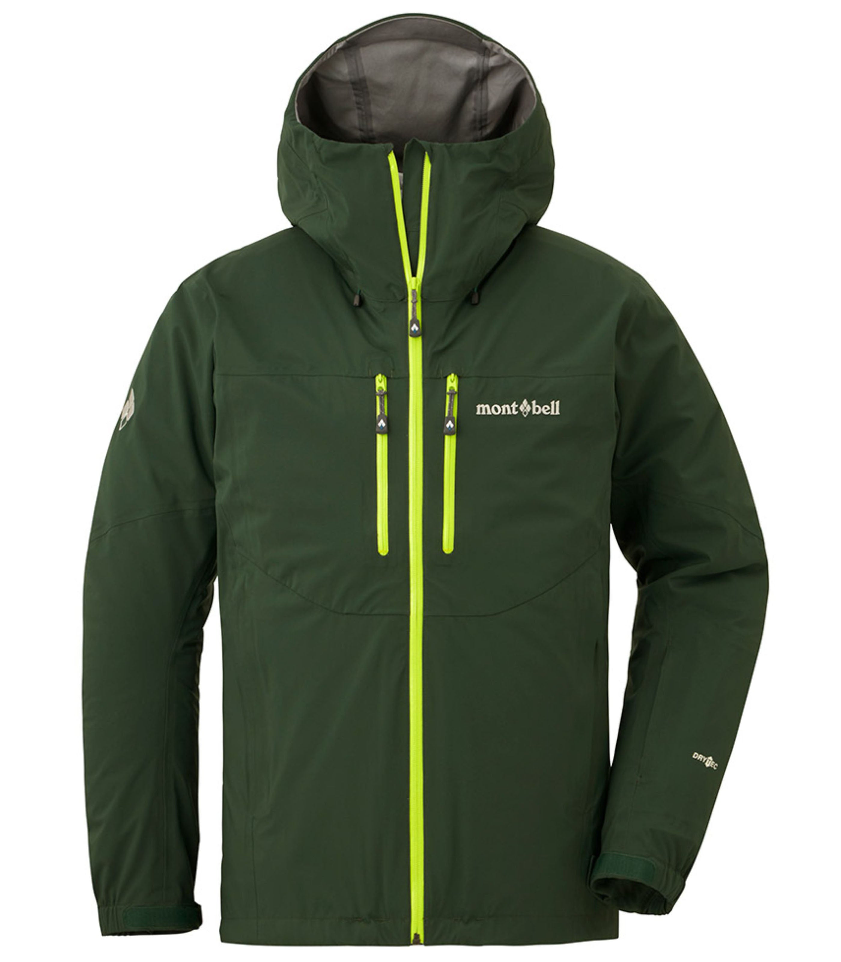 MONTBELLMONTBELL 3IN1 FALL LINE PARKA DARK GREEN 22 MENS TRI-CLIMATE JACKET