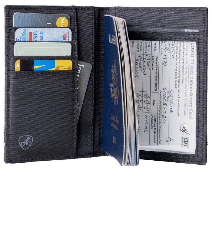 TRAVELONRFID Blocking Passport Case - Grey