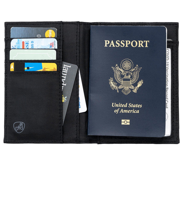 TRAVELONRFID Blocking Passport Case - Grey