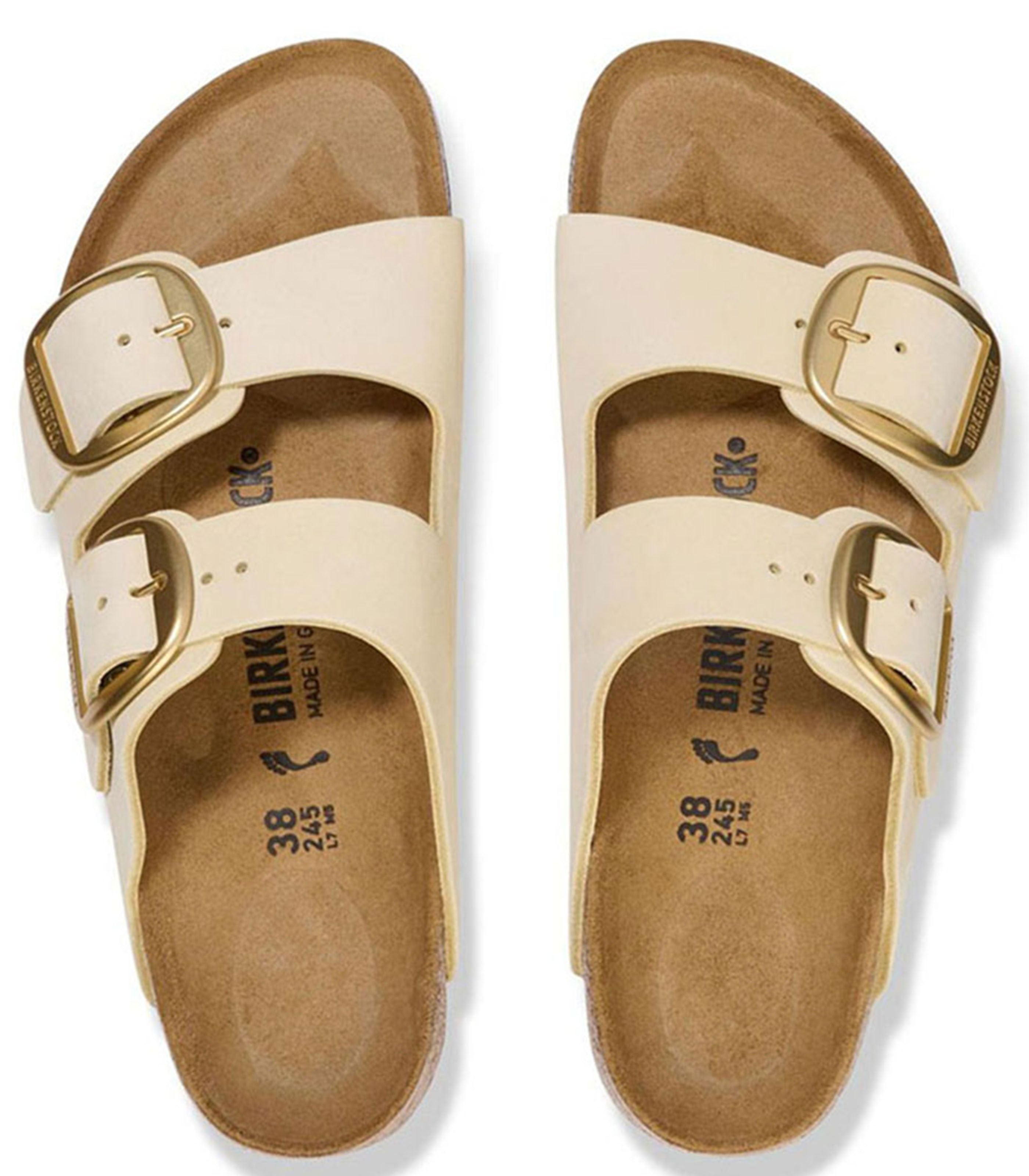 BIRKENSTOCKArizona Big Buckle Womens Ecru