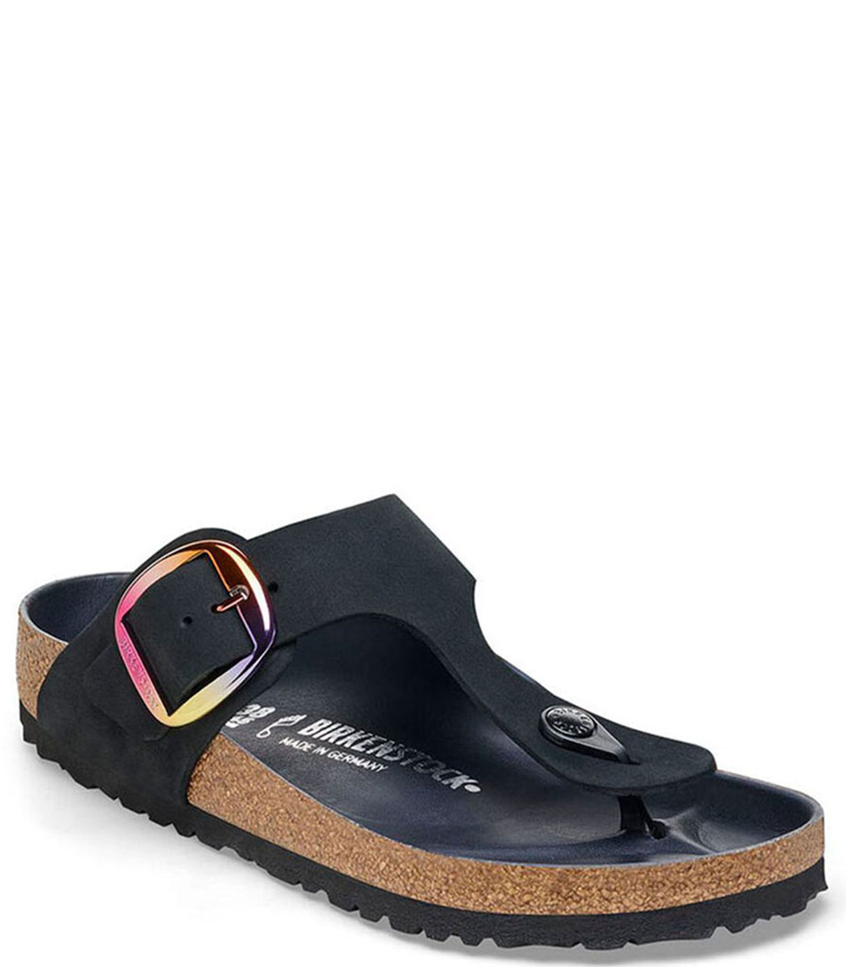 BIRKENSTOCKGizeh Big Buckle Womens Black