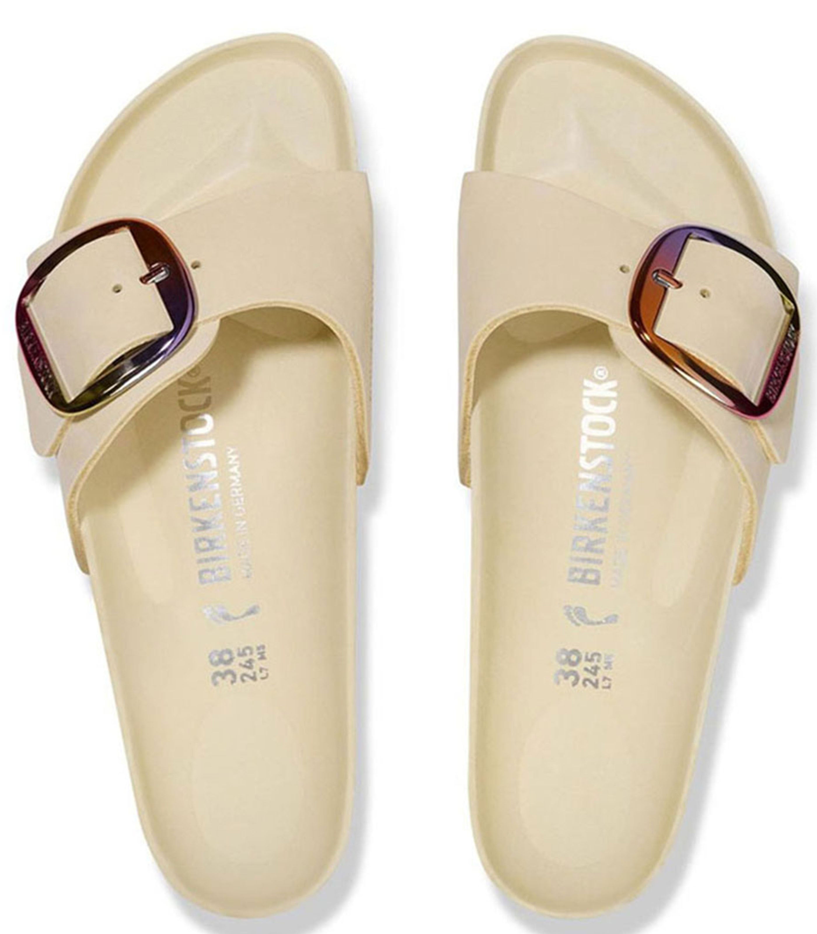 BIRKENSTOCKMadrid Big Buckle Womens Ecru