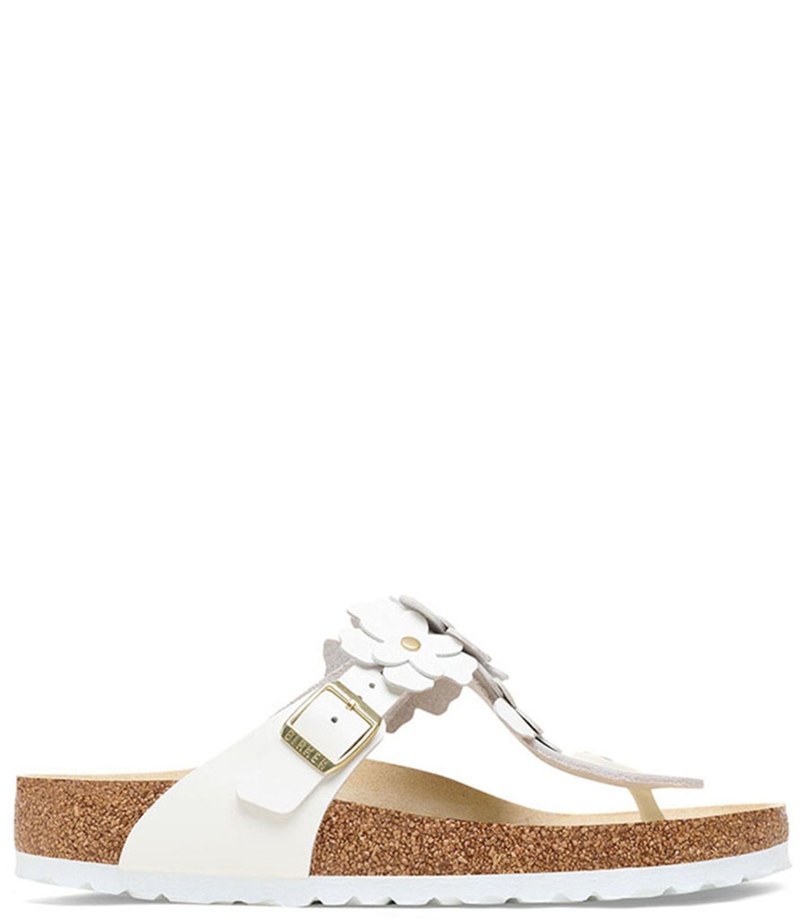 BIRKENSTOCKGizeh Flower Embellishment Womens White