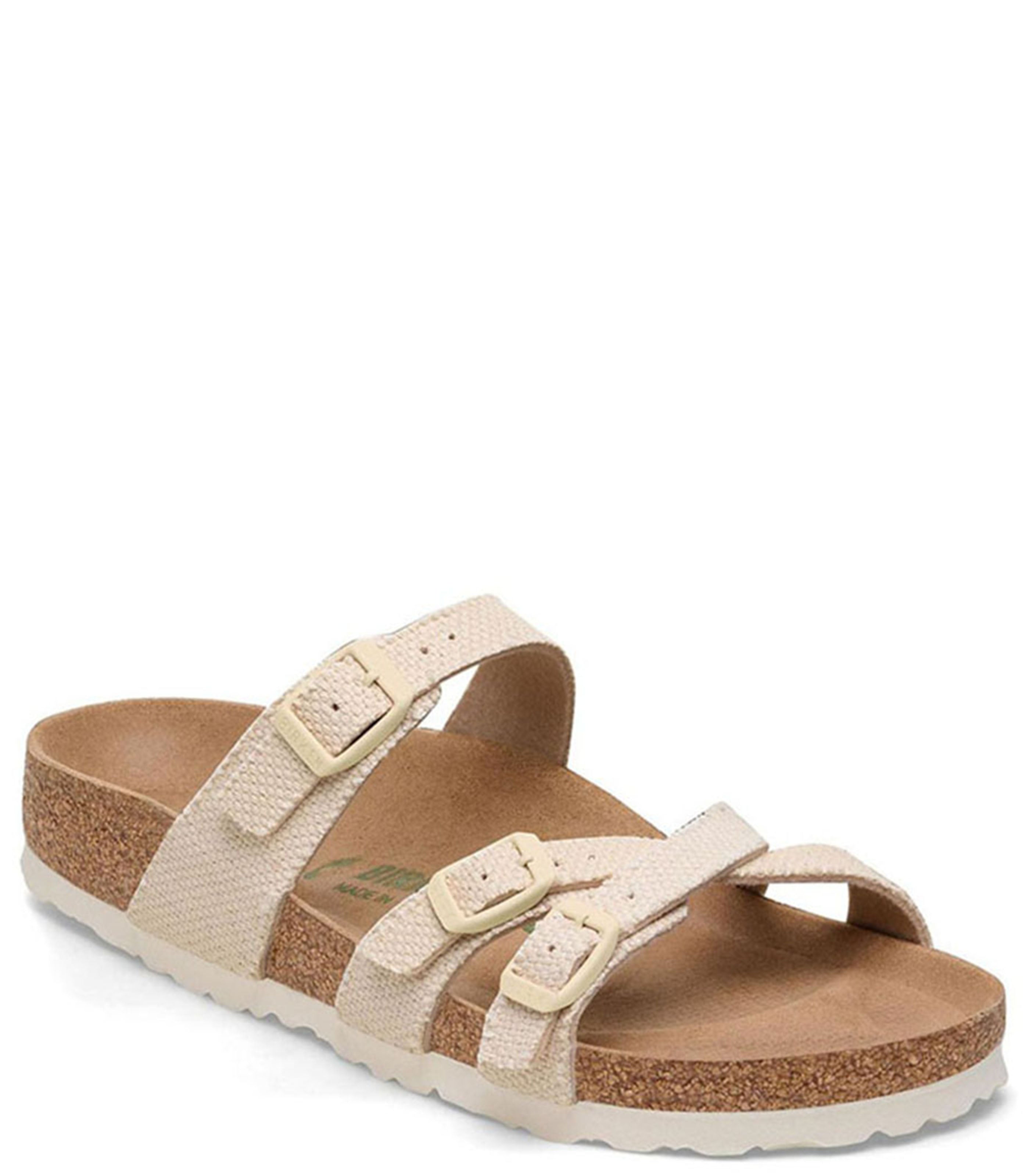 BIRKENSTOCKFranca Rivet Logo Womens Eggshell