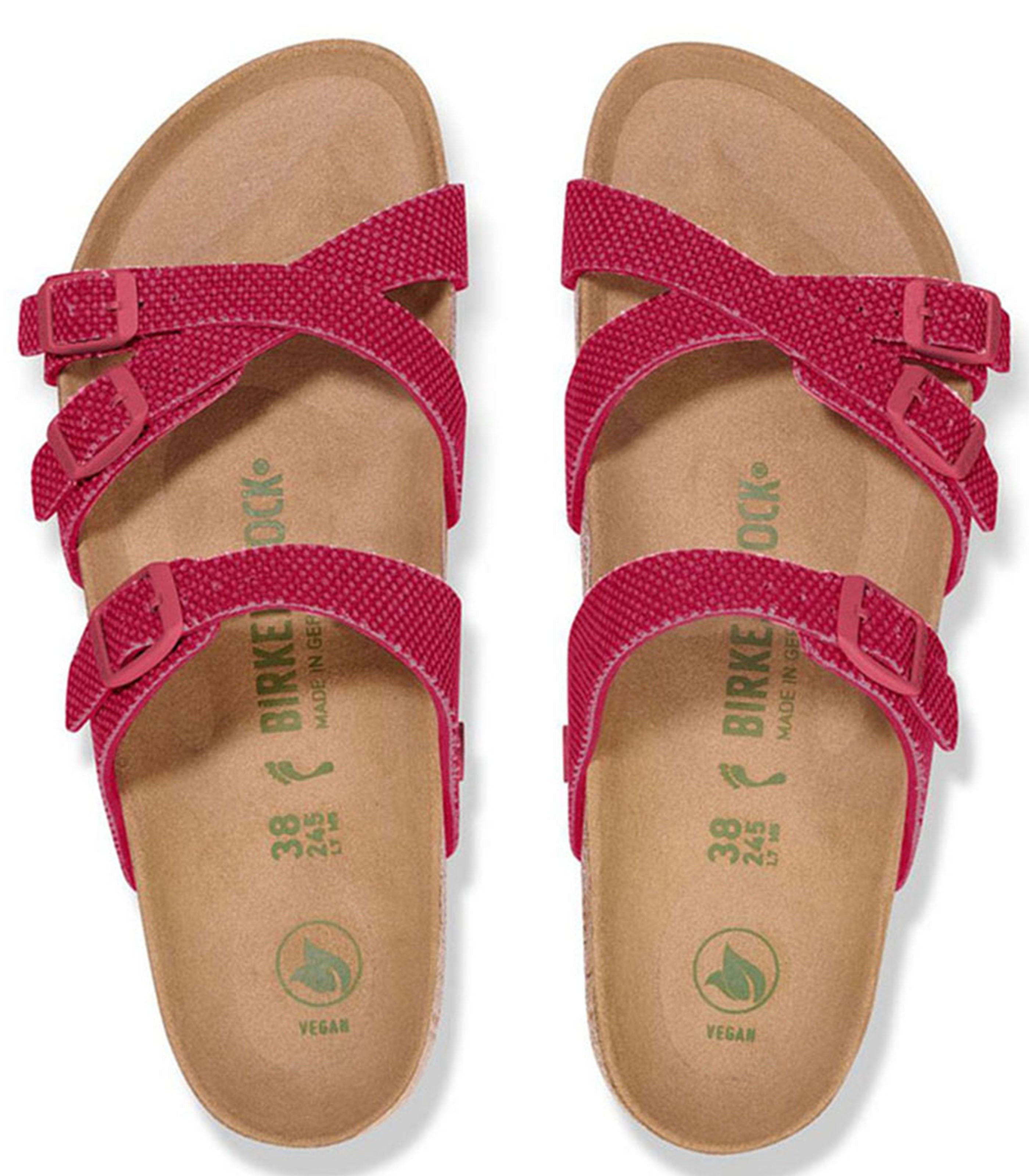 BIRKENSTOCKFranca Rivet Logo Womens Fuchsia Tulip