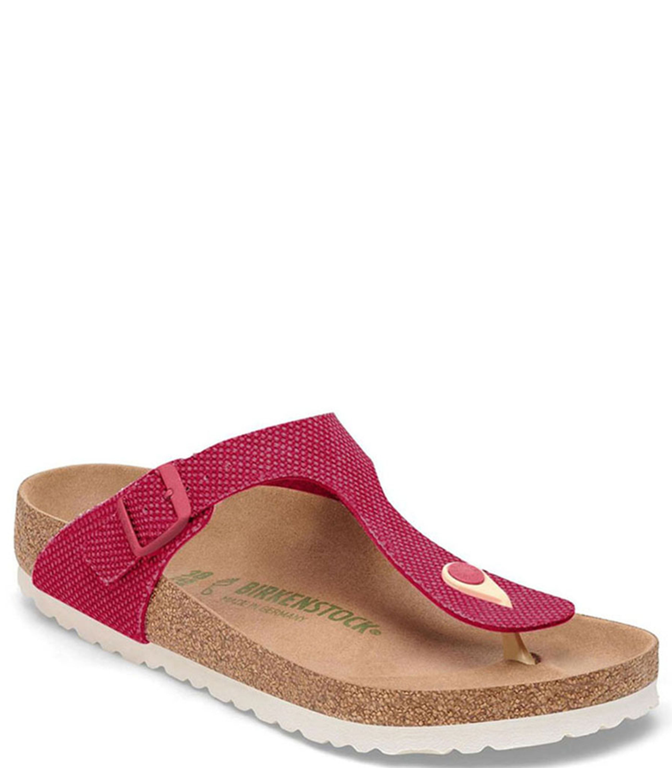 BIRKENSTOCKGizeh Rivet Logo Womens Fuchsia Tulip