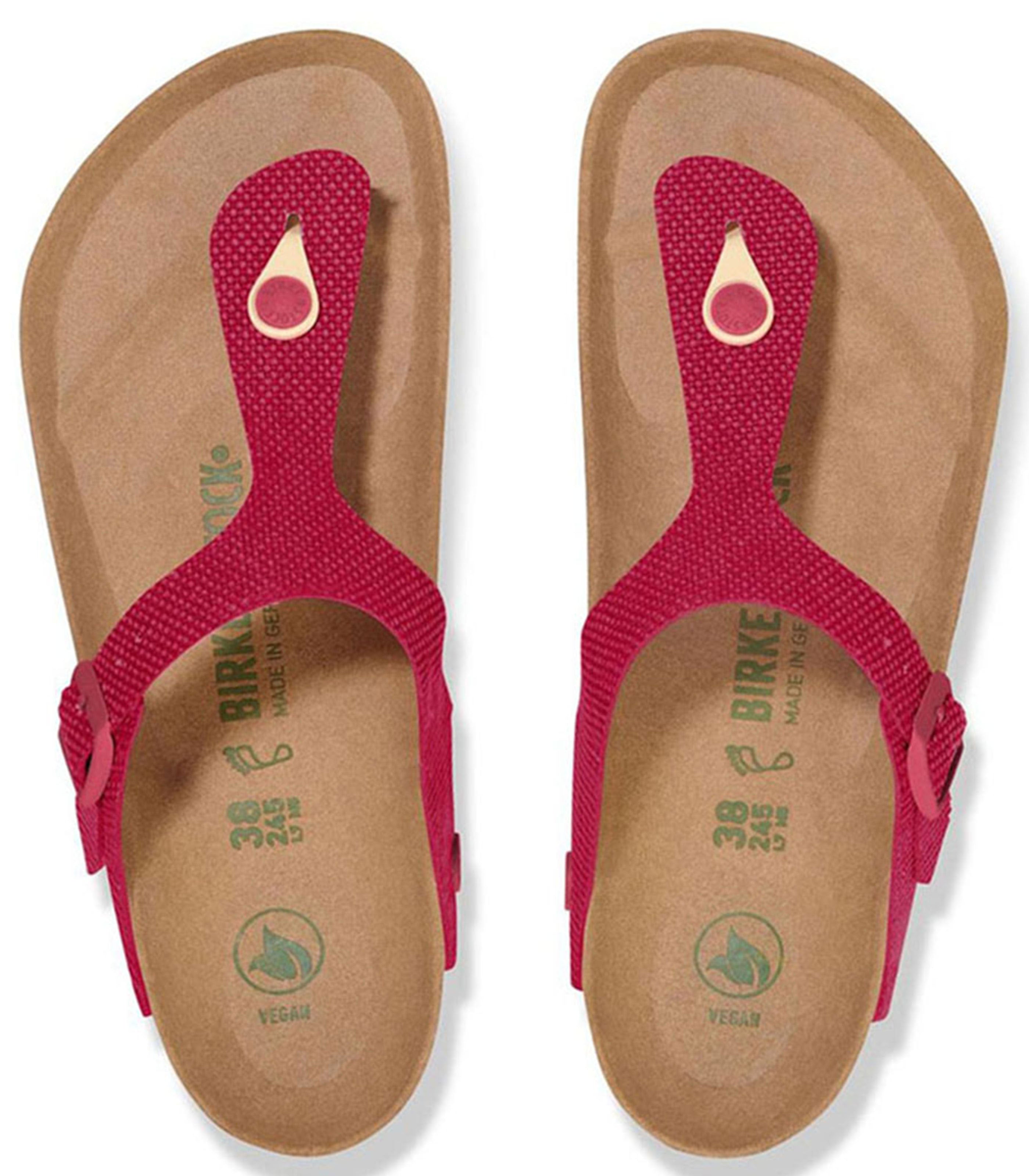 BIRKENSTOCKGizeh Rivet Logo Womens Fuchsia Tulip