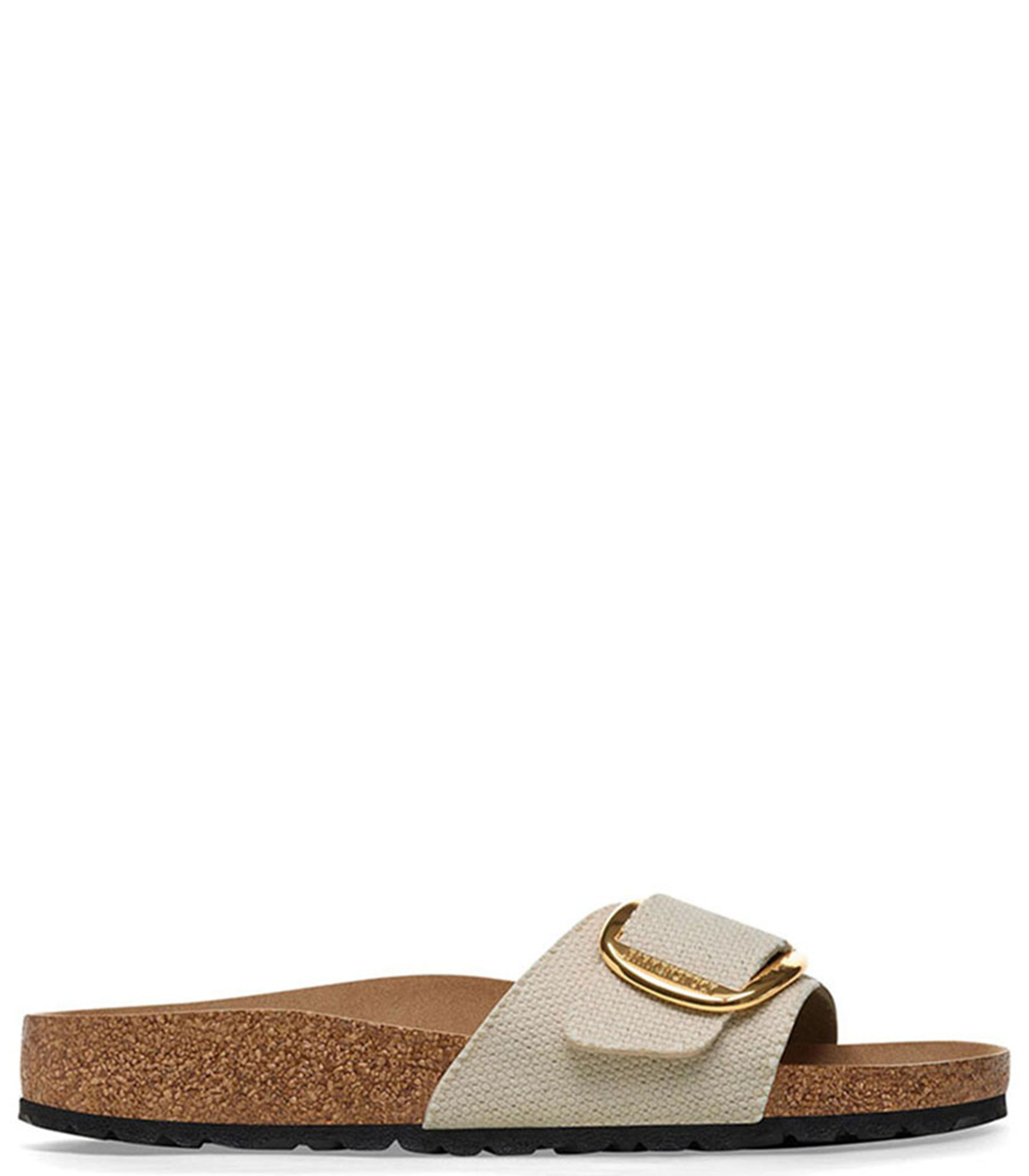 BIRKENSTOCKMadrid Big Buckle Rivet Logo Womens Eggshell