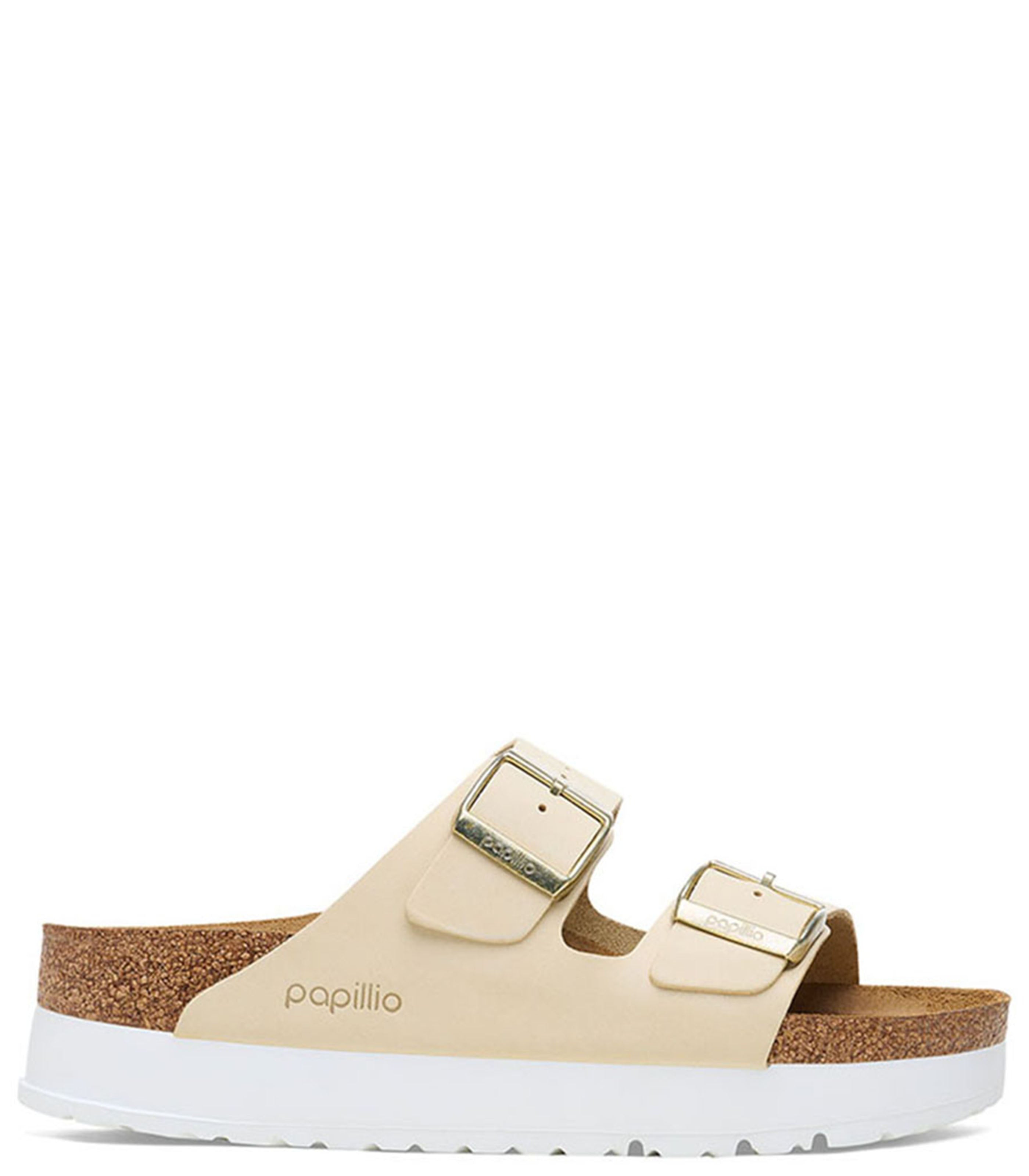 BIRKENSTOCKArizona Flex Platform Womens Ecru