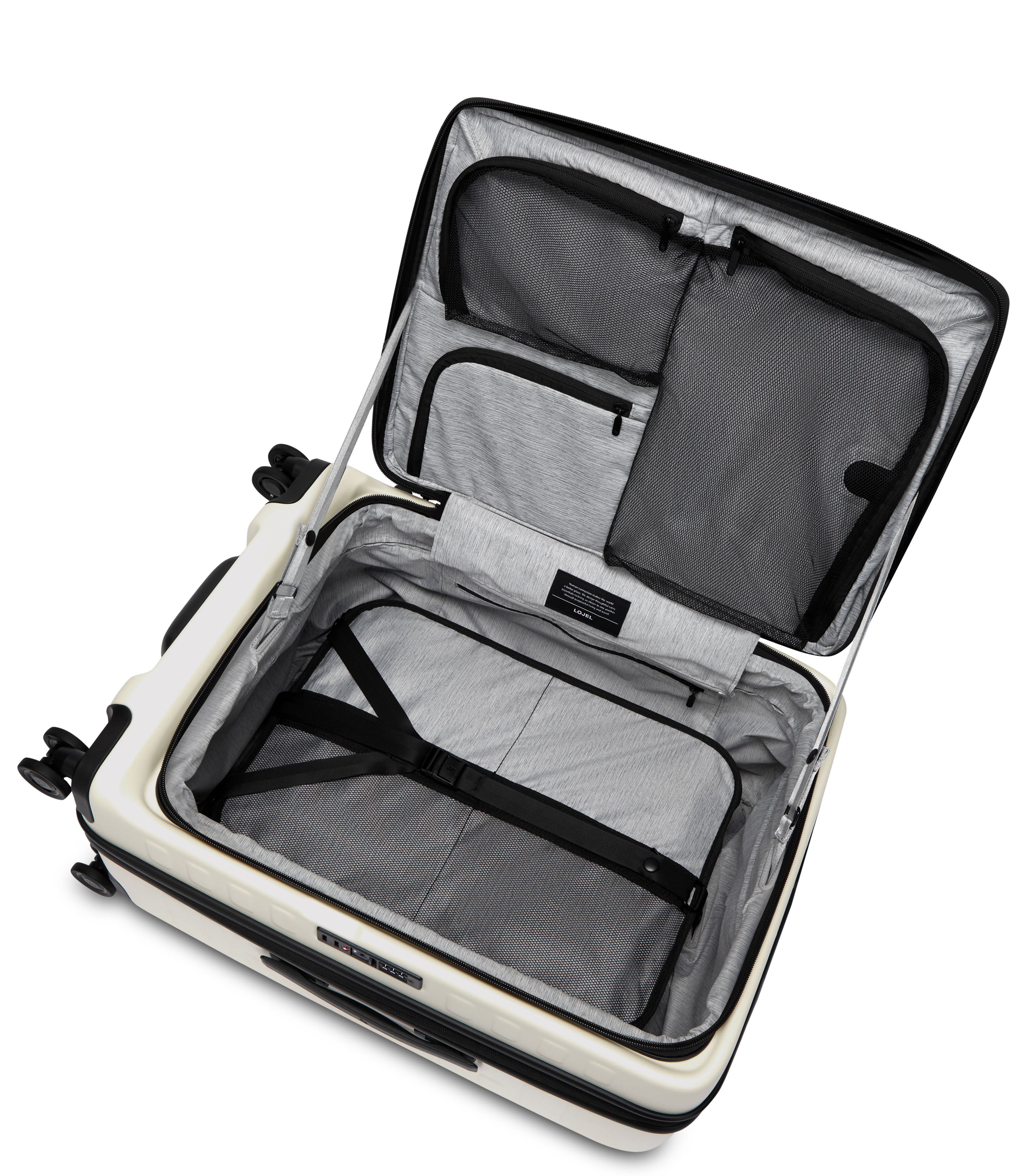 LOJELCubo 26 in. Luggage Off White (M)