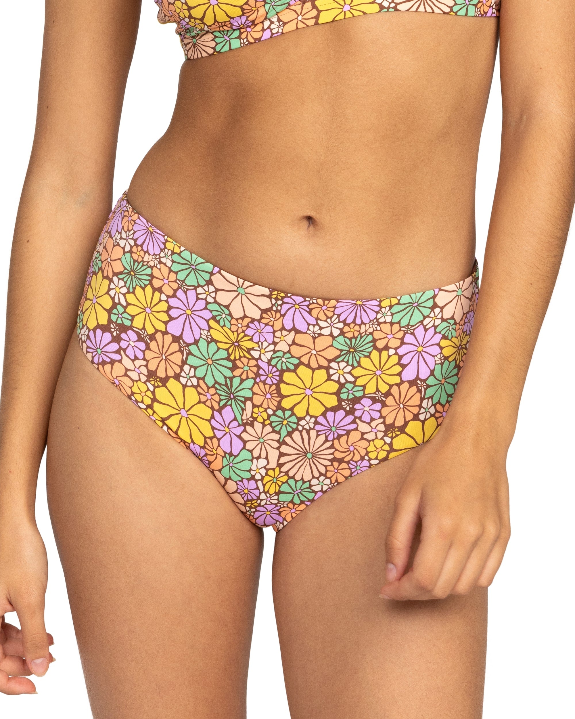 ROXYAll About Sol Midwaist Hipster Bikini Bottom