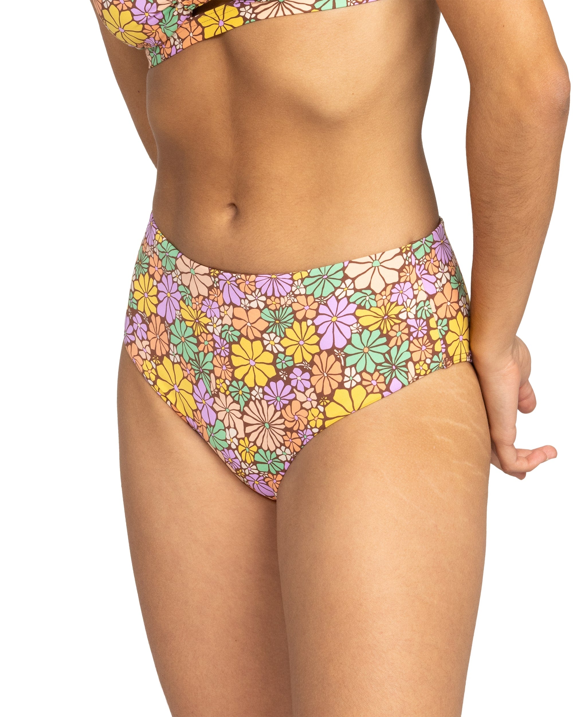 ROXYAll About Sol Midwaist Hipster Bikini Bottom