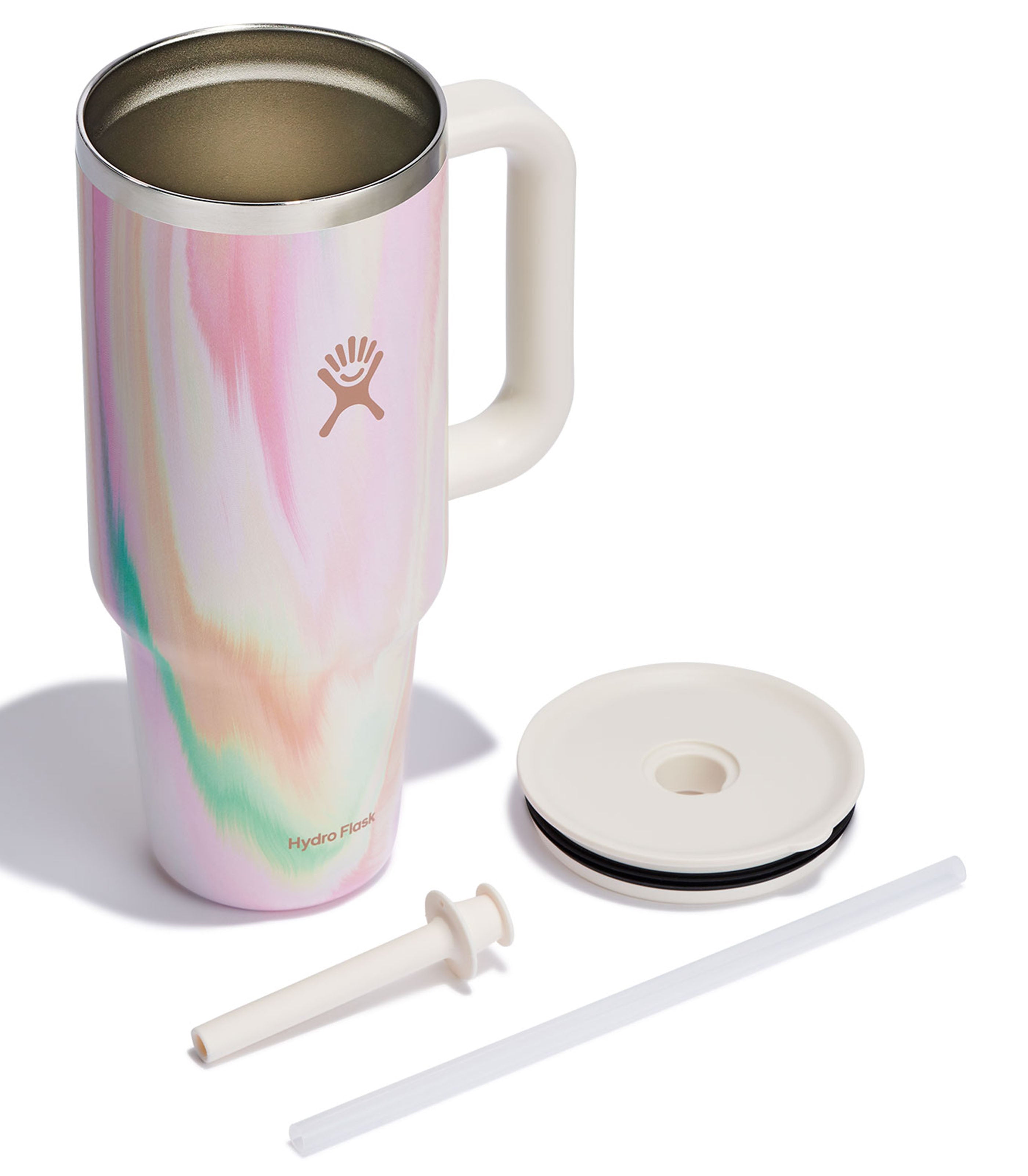 HYDRO FLASKHYDRO FLASK 40 OZ ALL AROUND TRAVEL TUMBLER SWIRL-G