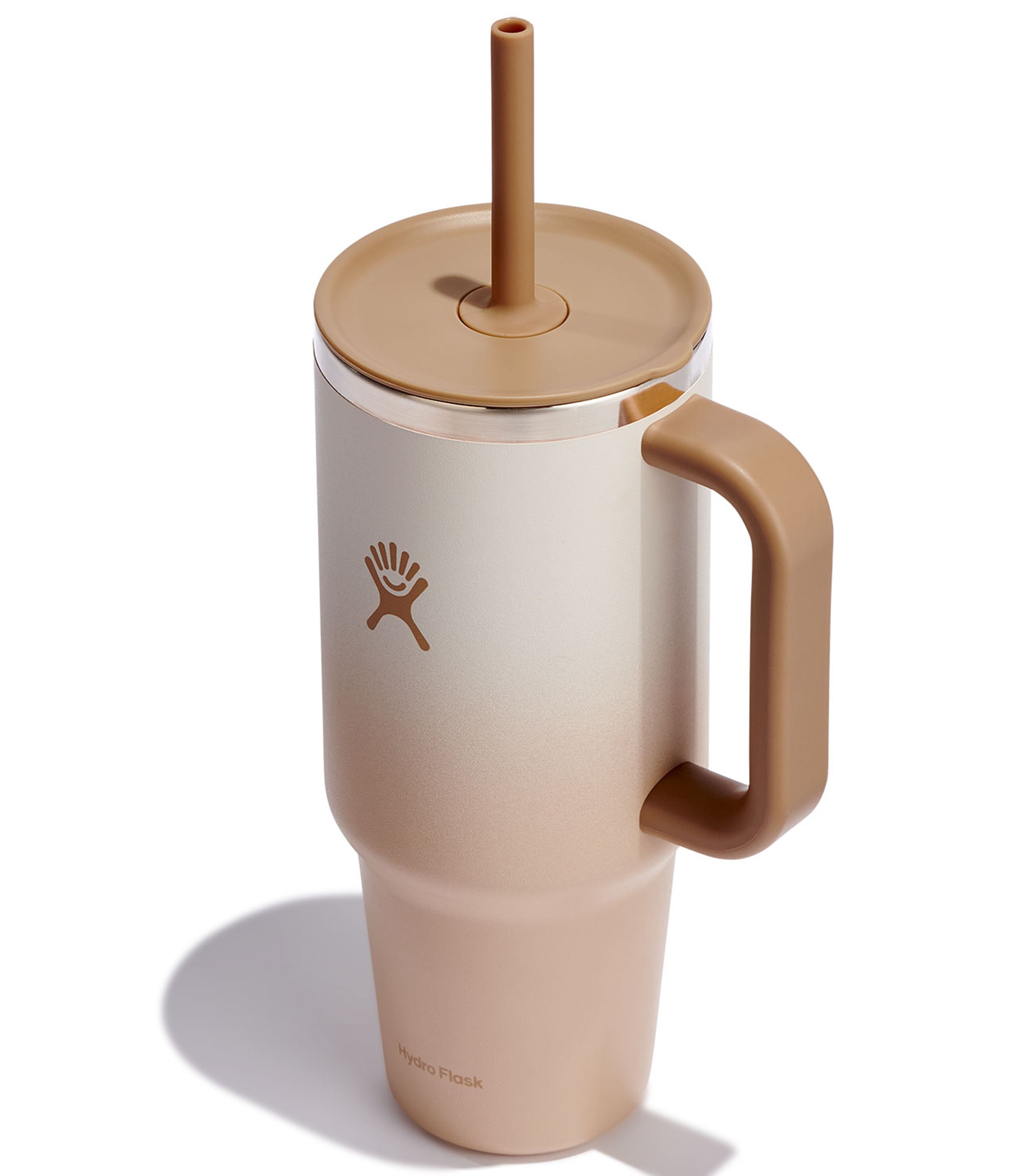 HYDRO FLASKHYDRO FLASK 40 OZ ALL AROUND TRAVEL TUMBLER HONEY OMBRE