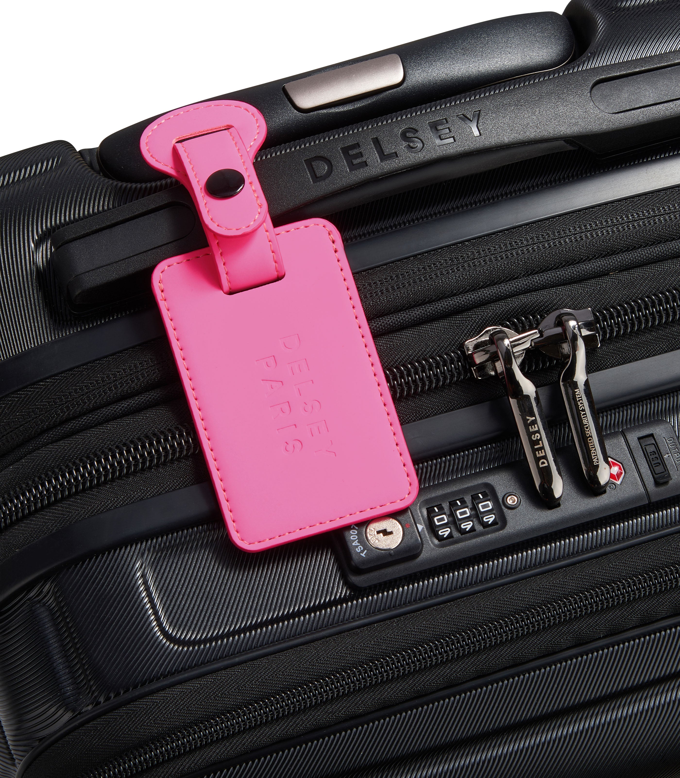 DELSEY PARISDelsey Paris 1946 Luggage Tag Pink