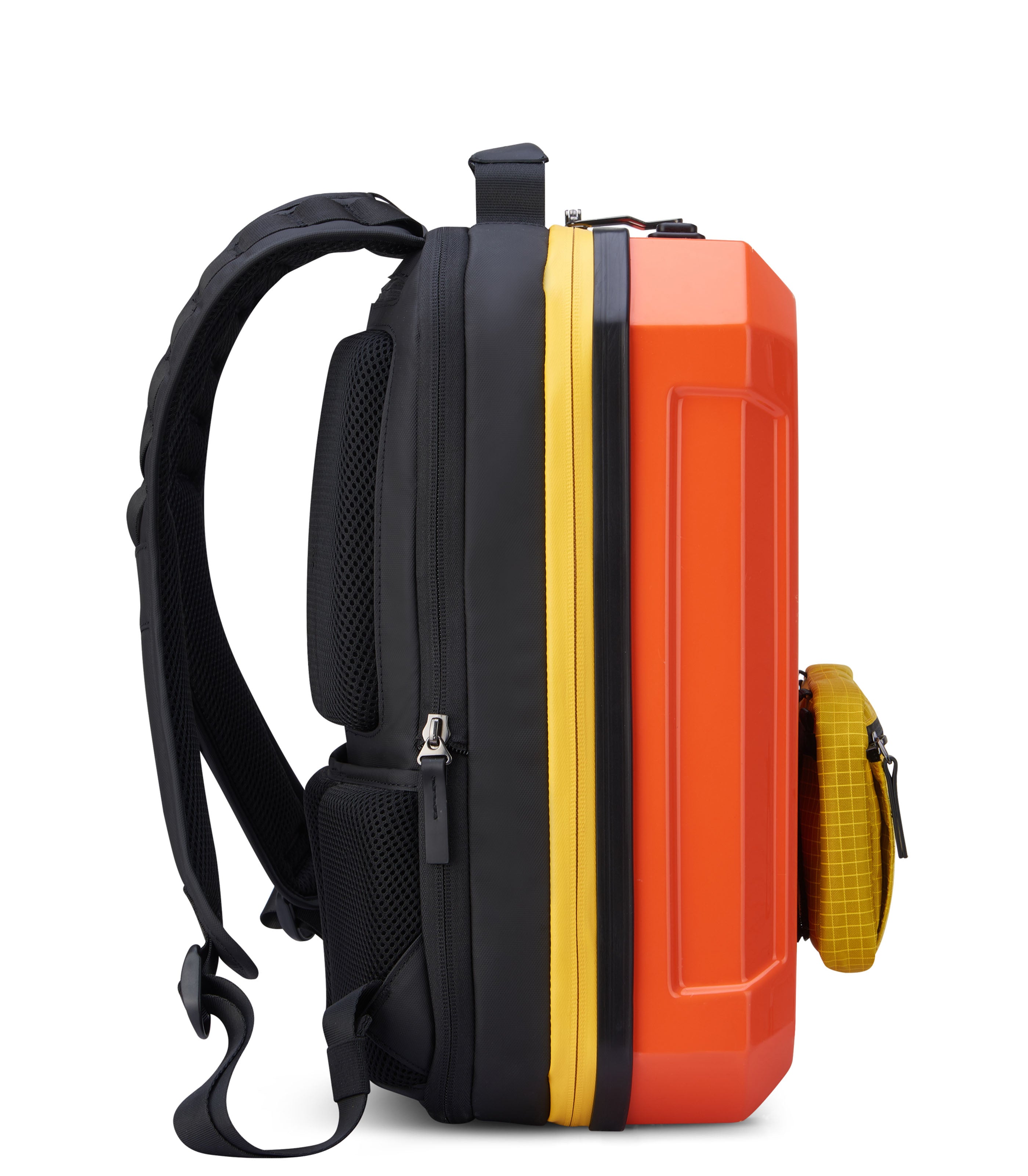 DELSEY PARISDelsey Paris Rempart Orange Hybrid Backpack