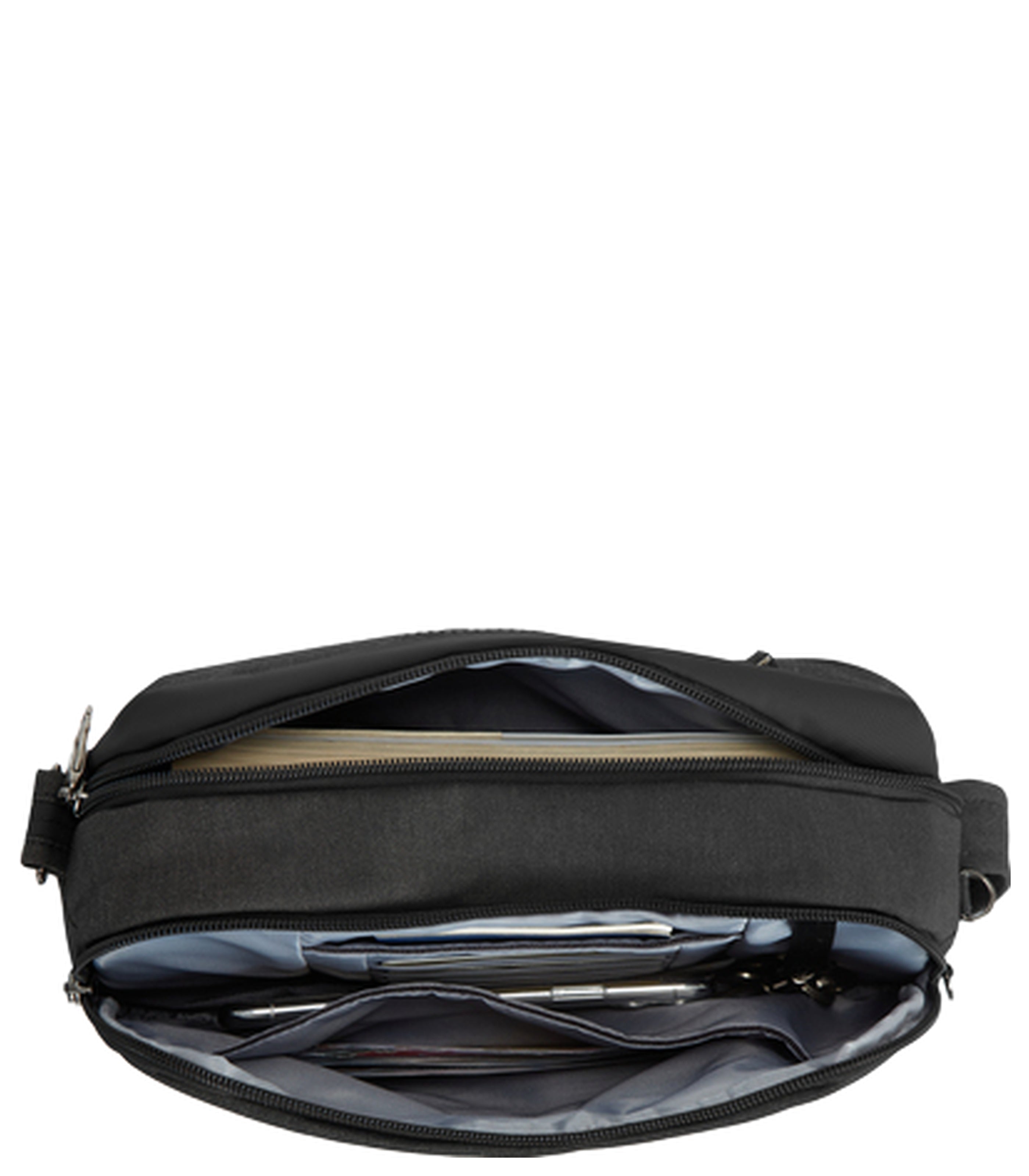 TRAVELONMetro Domed Crossbody - Black