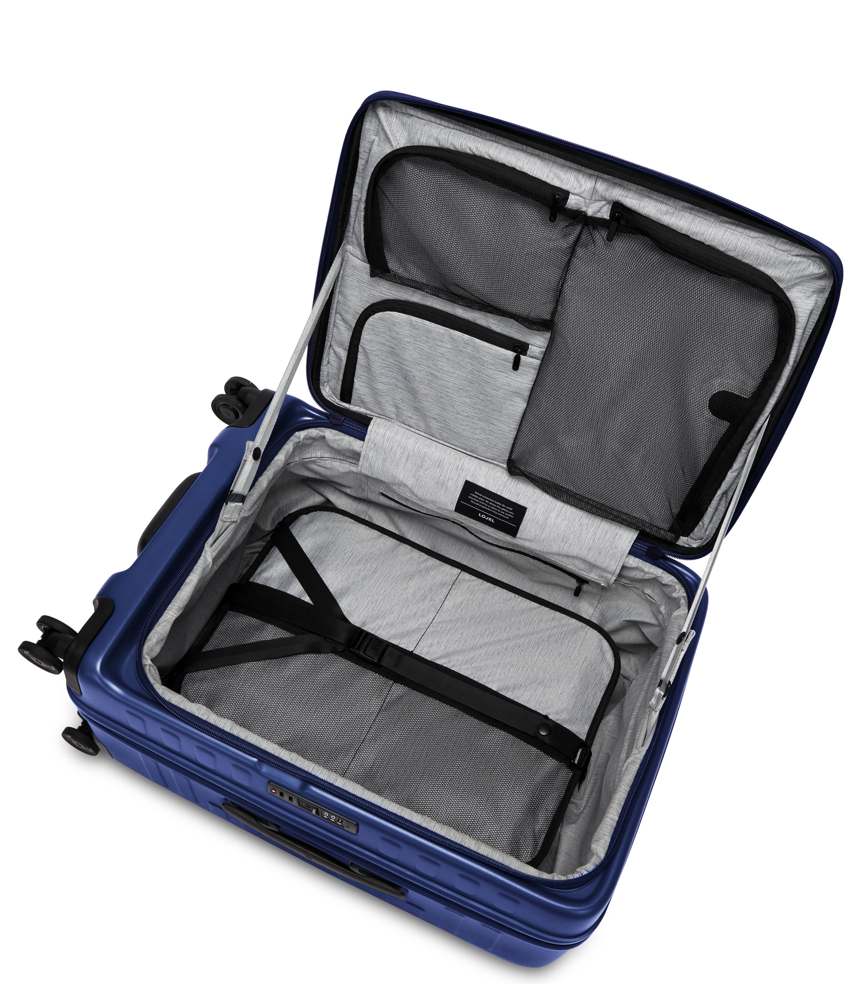 LOJELCubo 26 in. Luggage Navy Blue (M)