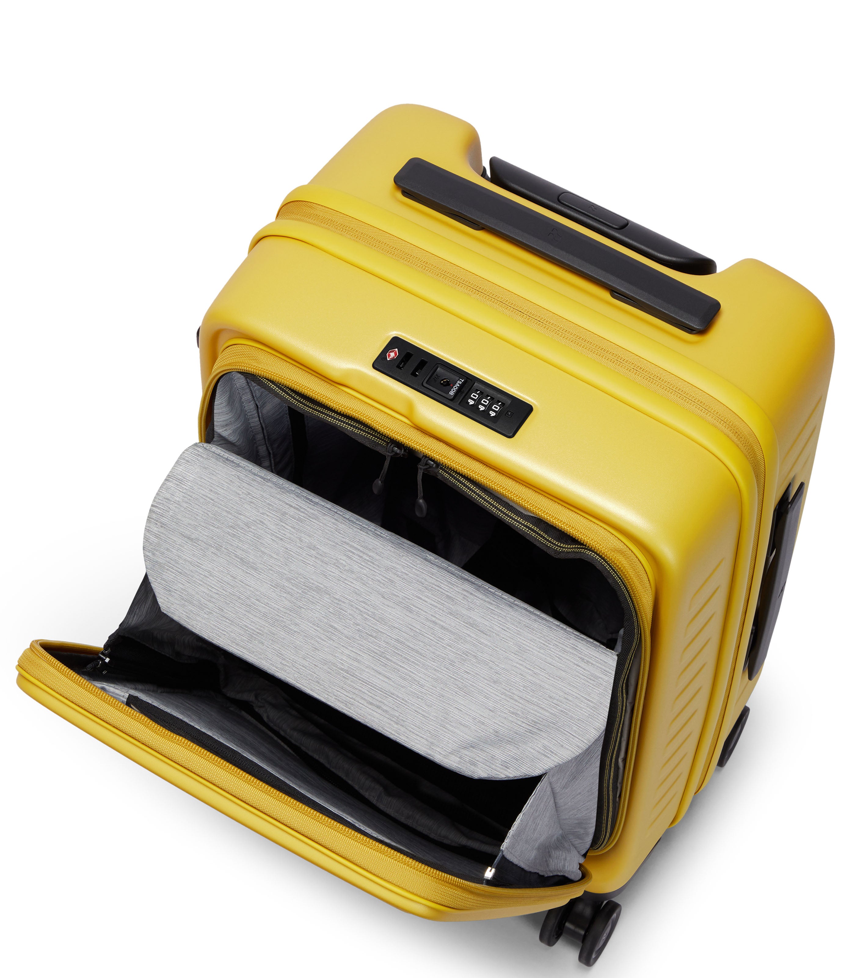 LOJELCubo 21 in. Luggage Mustard (S)