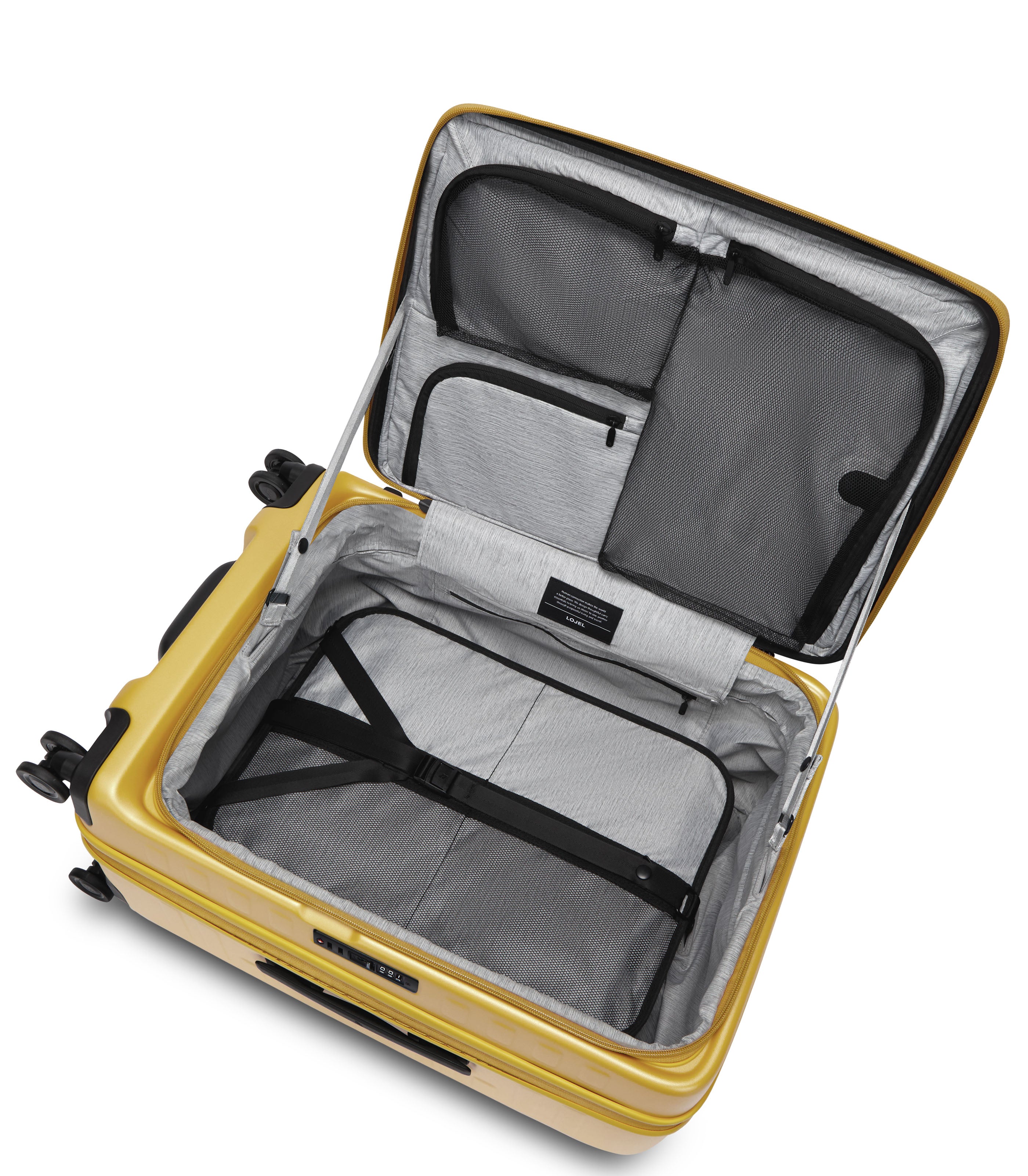 LOJELCubo 26 in. Luggage Mustard (M)