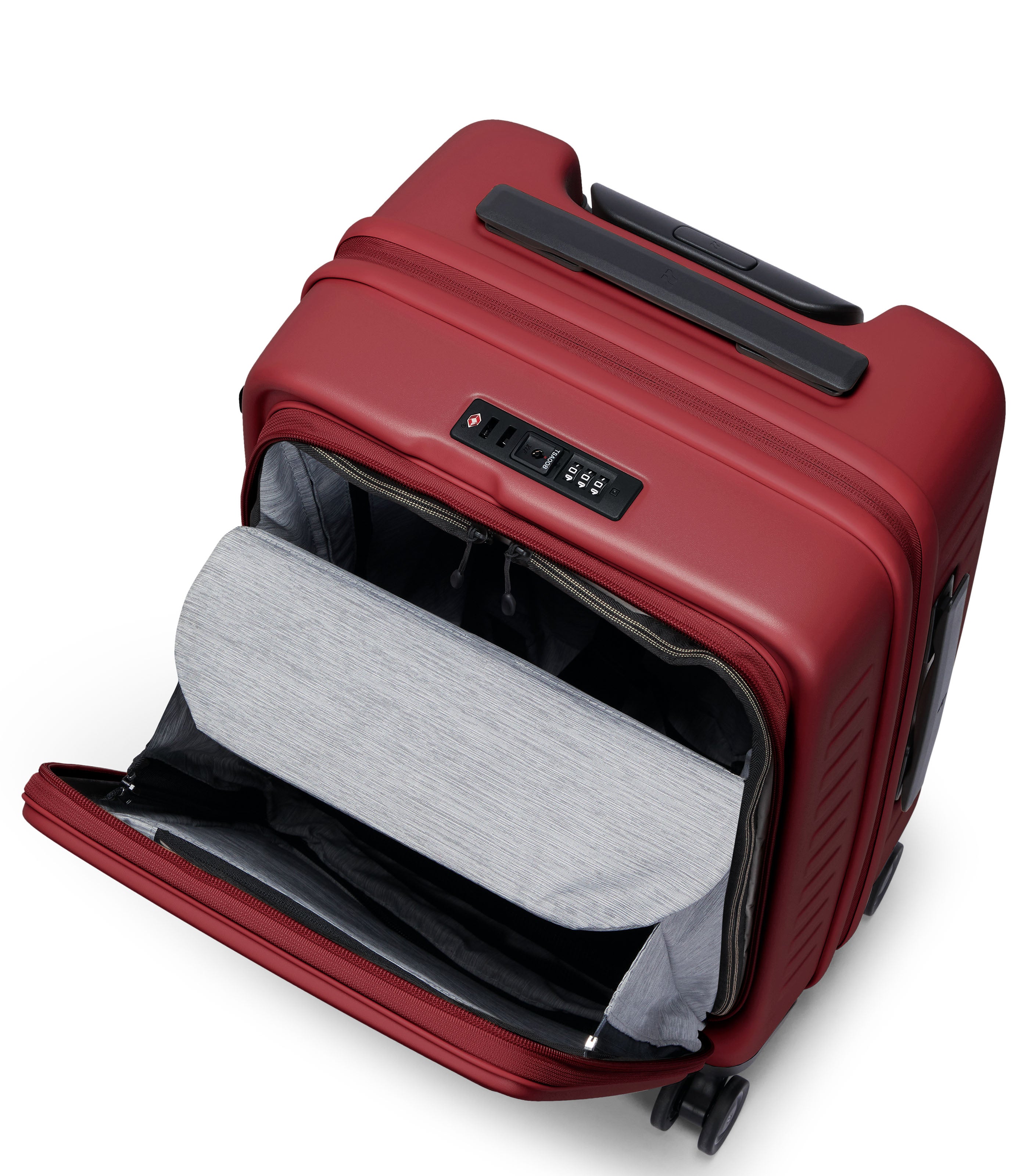LOJELCubo 21 in. Luggage Burgundy (S)