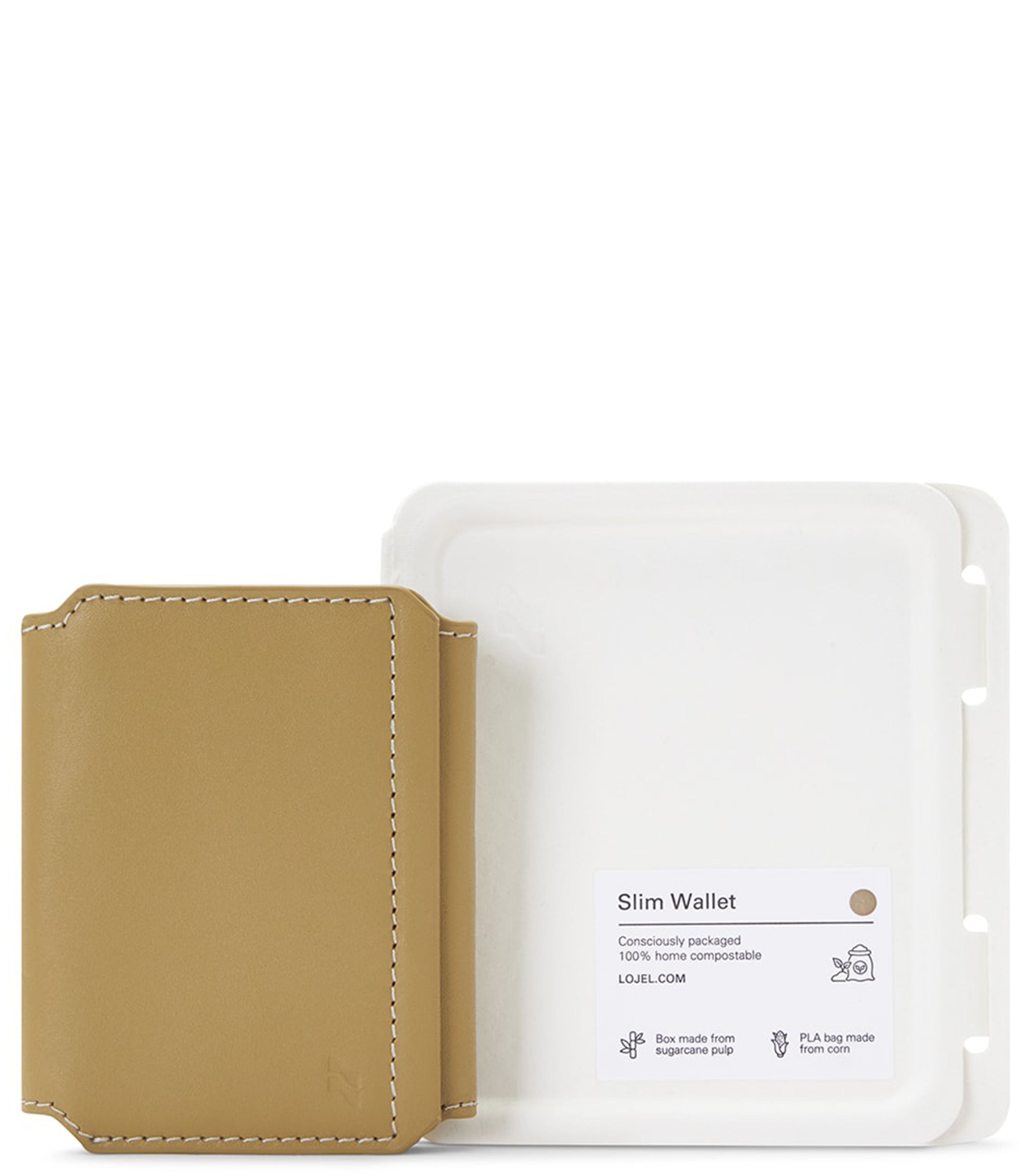 LOJELILOJ SLIM WALLET SAND